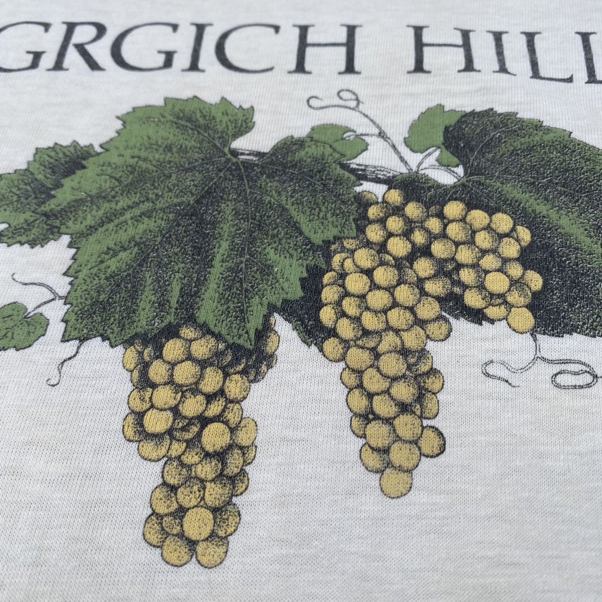 1990s Grgich Hills Napa Valley Chardonnay single stiched