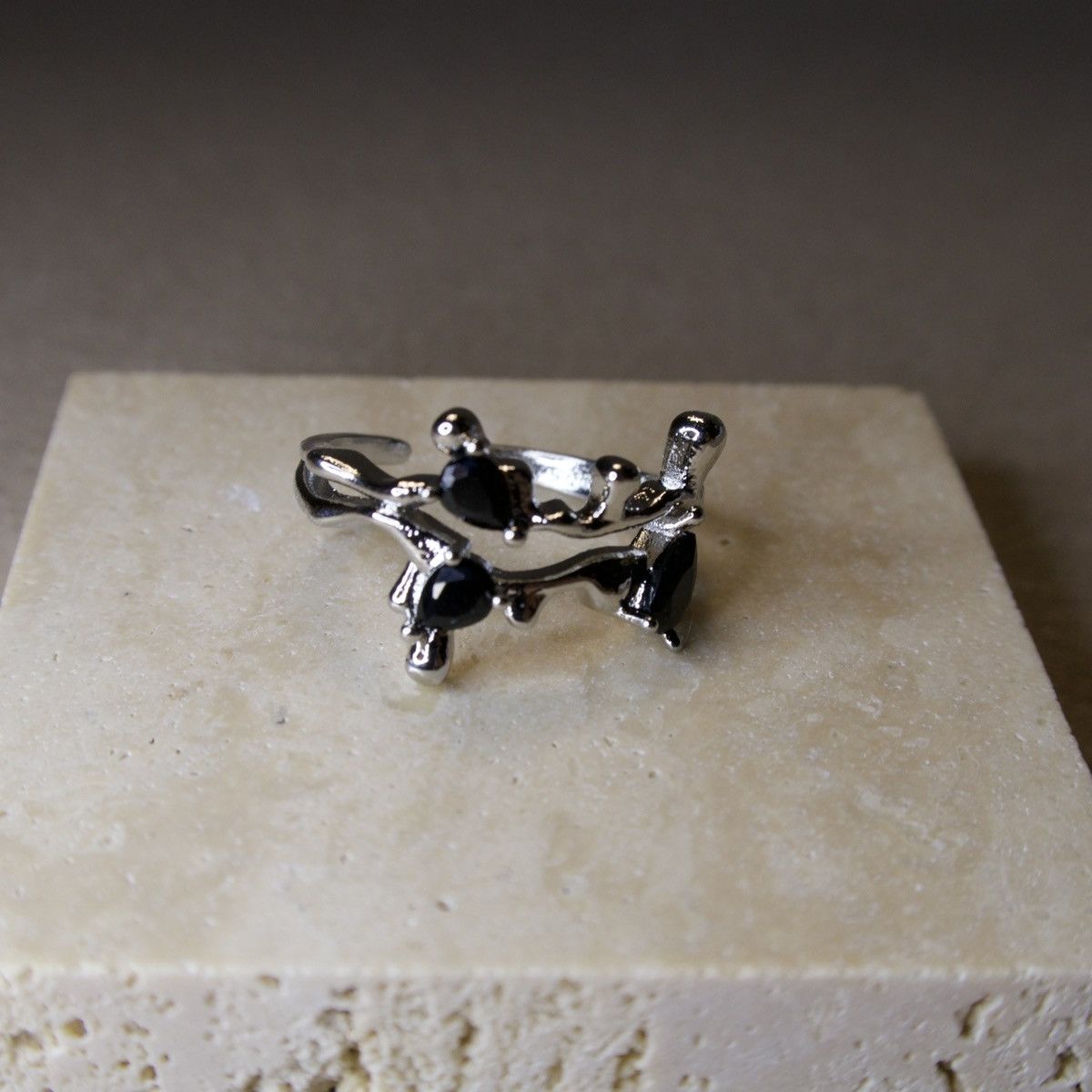 Other Black Thorn Ring Size ONE SIZE - 4 Thumbnail
