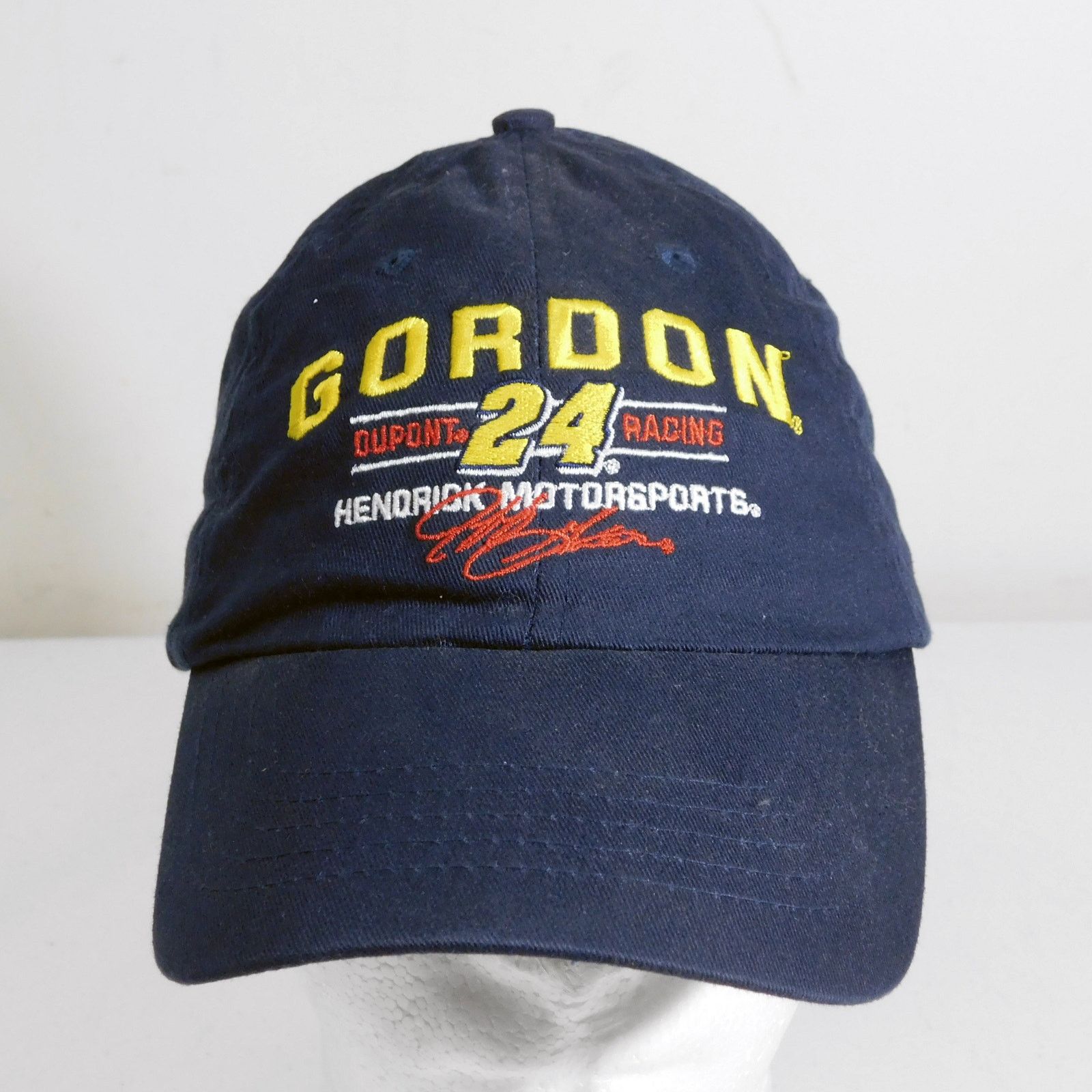 Chase Authentics Jeff Gordon Hendrick Motorsports NASCAR Hat Adjustable Blue Size ONE SIZE - 1 Thumbnail