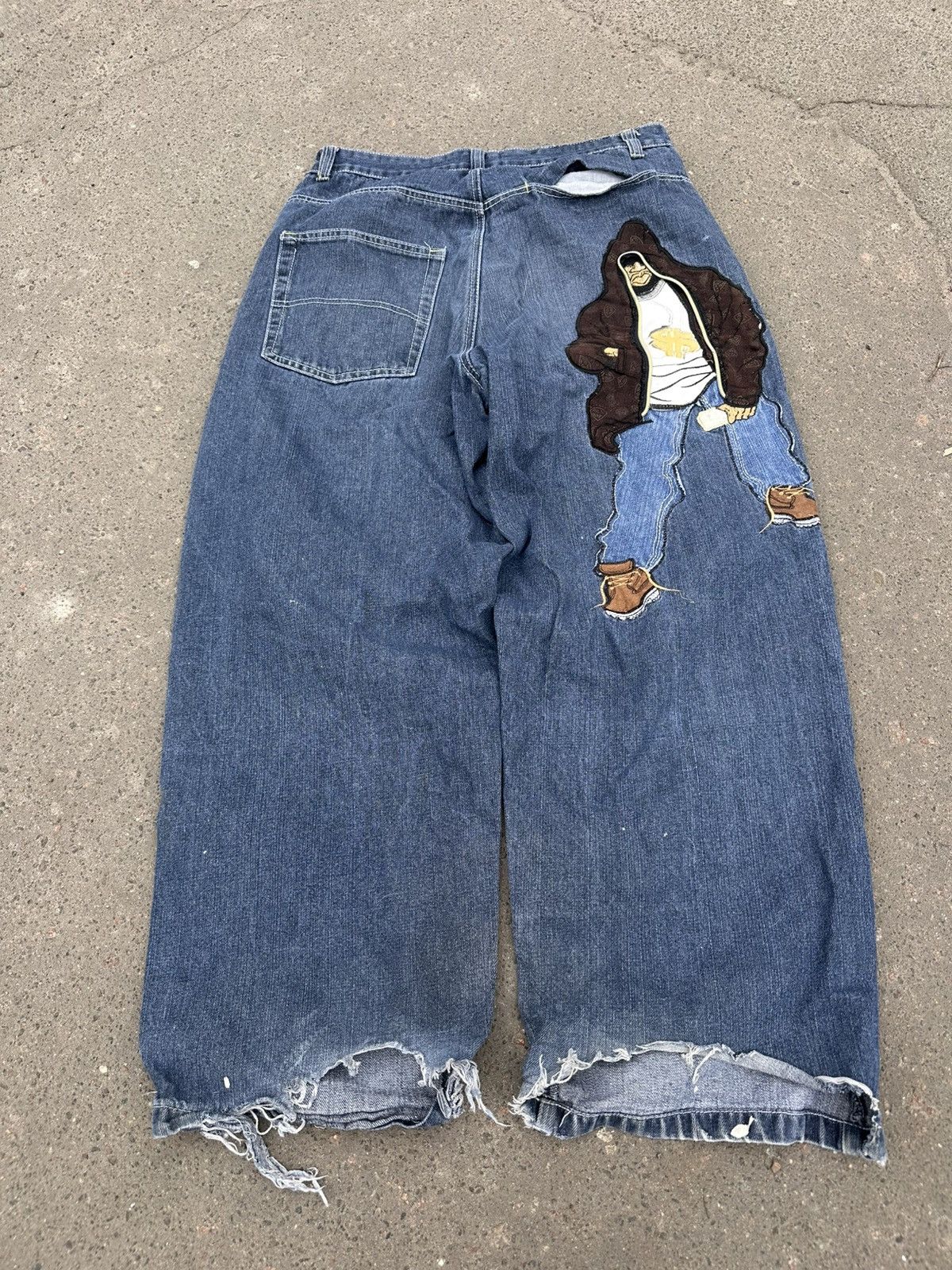 JNCO Baggy JNCO Style Rap Jeans Baggy Wide Leg Size US 34 / EU 50 - 3 Thumbnail