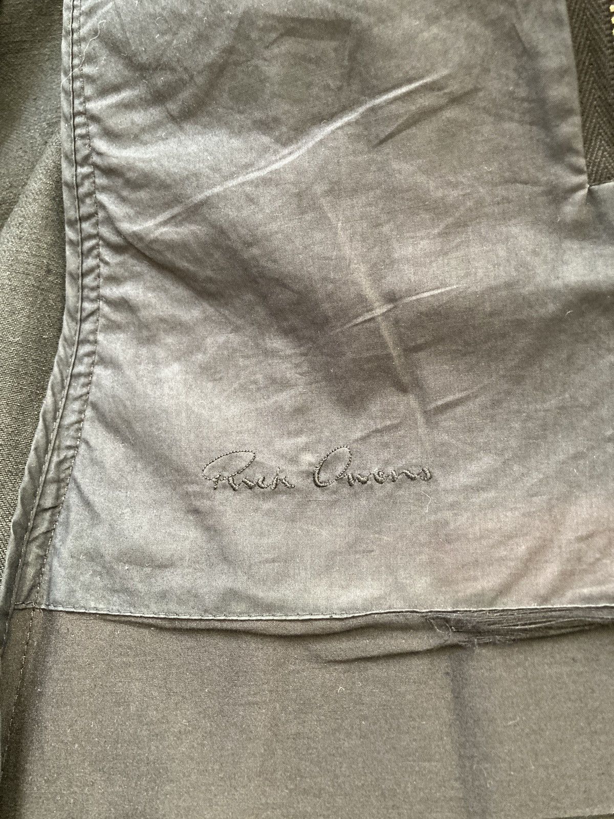 Rick Owens S/S 11 „ANTHEM“ Blistered Lamb Calf Leather Jacket M Size US M / EU 48-50 / 2 - 17 Thumbnail