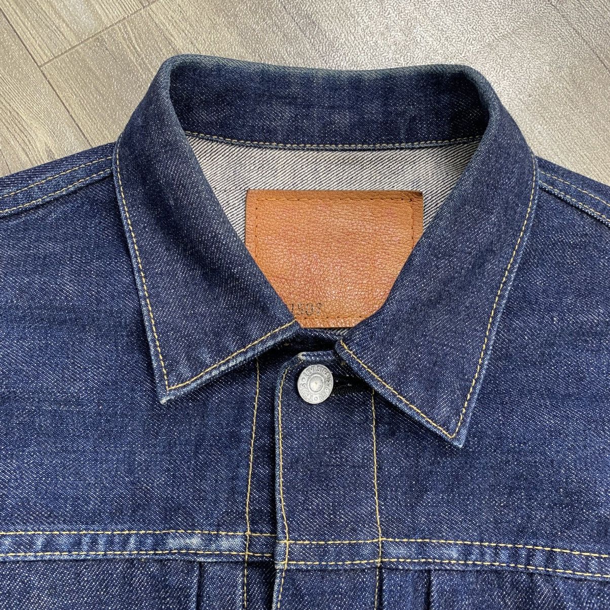 Vtg Levi’s Type 2 Big E Selvedge Denim Jacket 71507 / J02🇯🇵