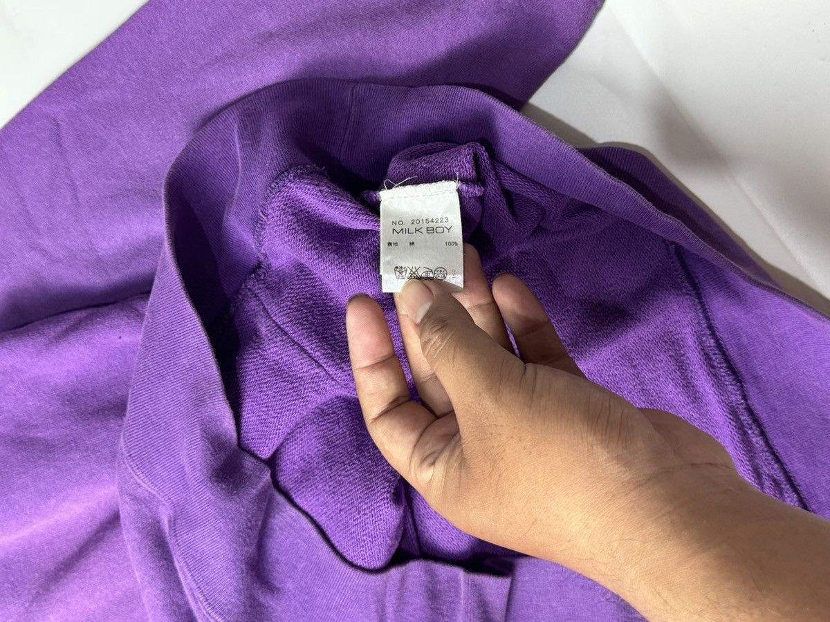 Hysteric Glamour × Japanese Brand × Le Grande Bleu (L.G.B.) Fur Hoodie Milkboy Never See No Evil Purple Size US L / EU 52-54 / 3 - 6 Thumbnail