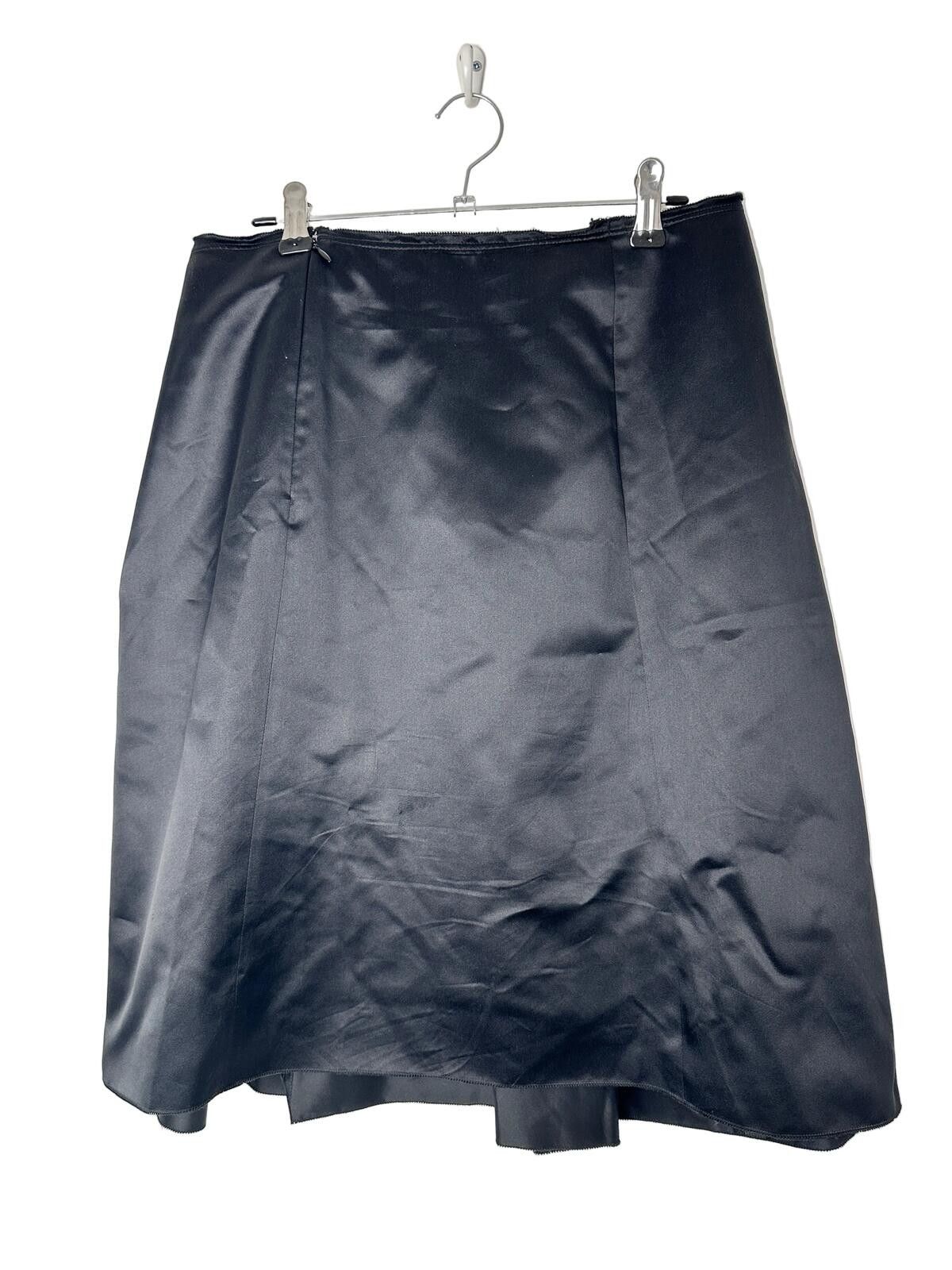 Prada Prada Mid 2000'S Silk Skirt Size 32" / US 10 / IT 46 - 2 Thumbnail