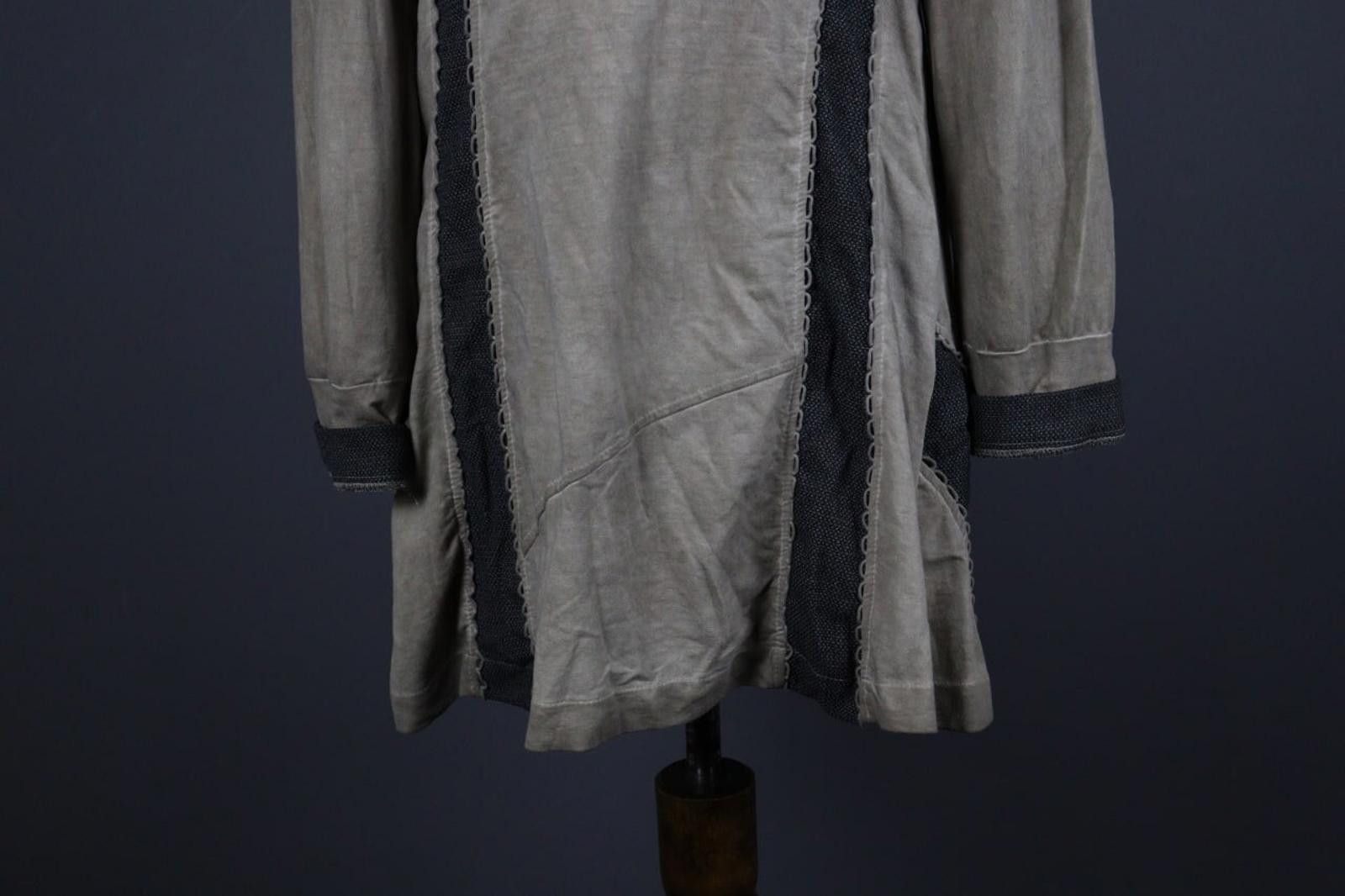 Bottega Veneta Bottega by Elisa Cavaletti Beige Coat Jacket Size L Size L / US 10 / IT 46 - 7 Thumbnail