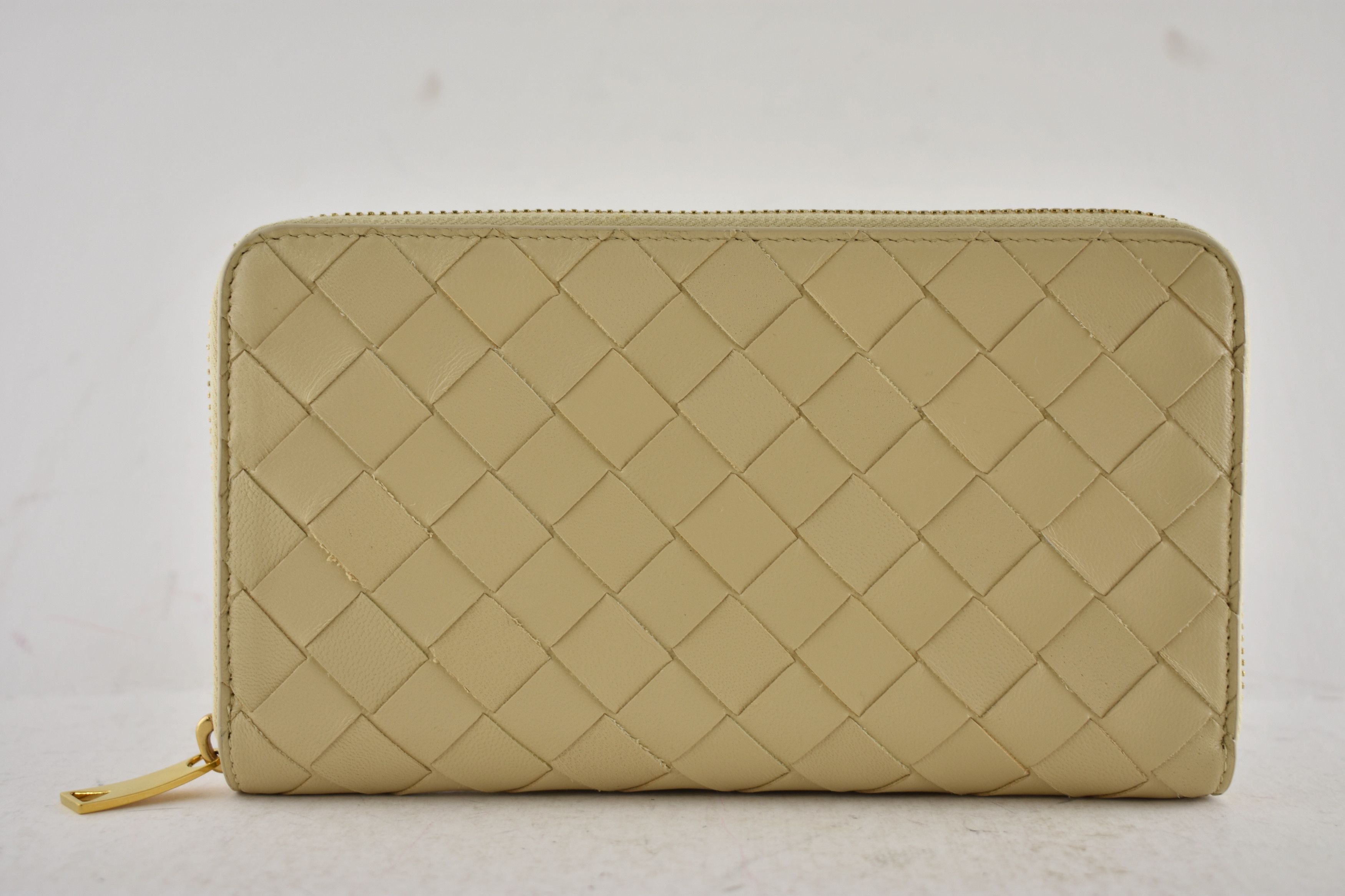 Bottega Veneta Bottega Veneta Intrecciato Weave Zip Around Long Wallet Size ONE SIZE - 3 Thumbnail
