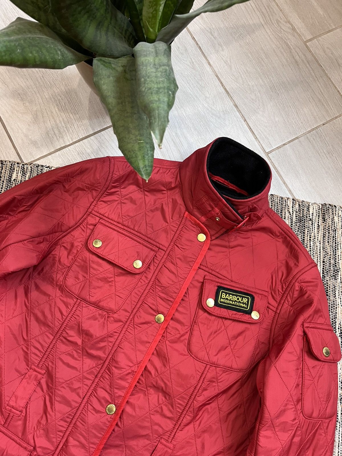 Barbour Vintage Barbour International Casual Woman Coat Jacket Size XL / US 12-14 / IT 48-50 - 4 Thumbnail