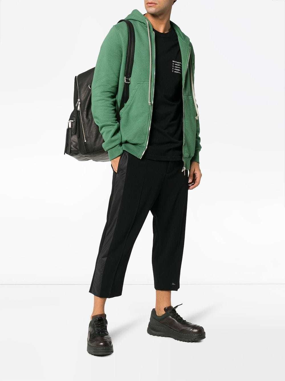 Rick Owens o1y0325 Hooded Zip Cardigan in Green Size US S / EU 44-46 / 1 - 3 Thumbnail