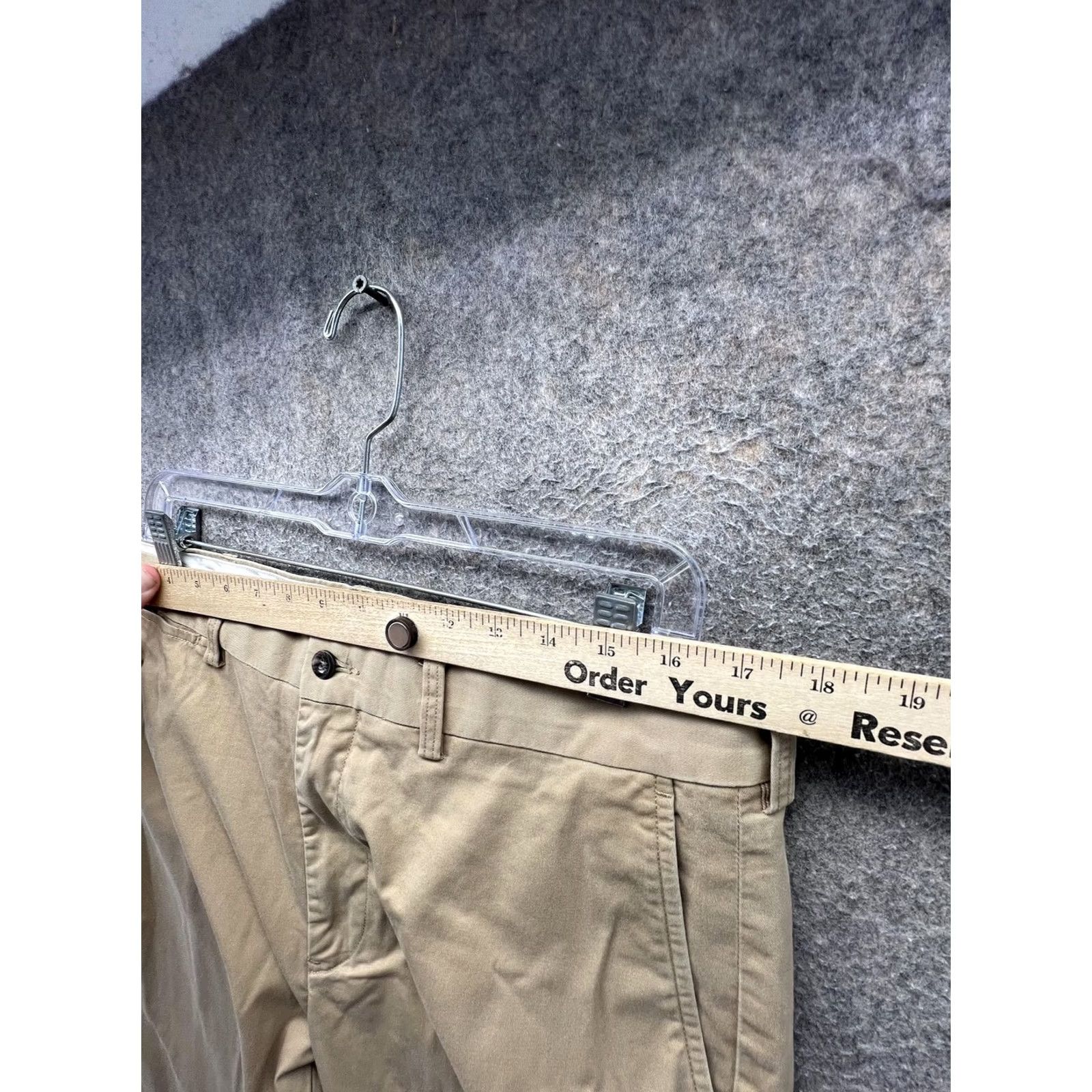 Polo Ralph Lauren Polo Ralph Lauren Pants Mens 34x32 Beige Stretch Classic Fit Chino Casual Size US S / EU 44-46 / 1 - 2 Thumbnail