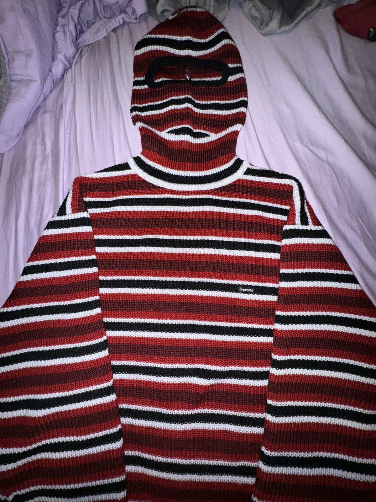 Supreme Supreme Small Box Balaclava/ Turtleneck Sweater | Grailed