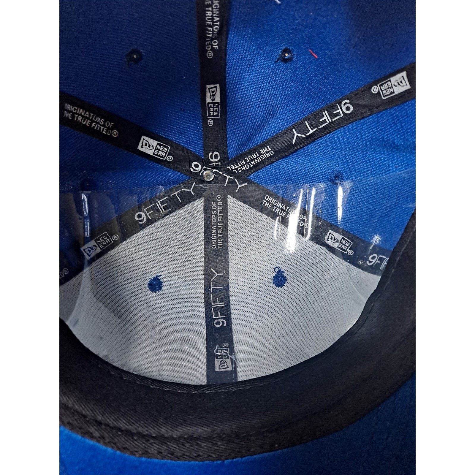 New Era Duke Blue Devils Snapback Hat Cap Blue White NCAA College Size ONE SIZE - 6 Thumbnail