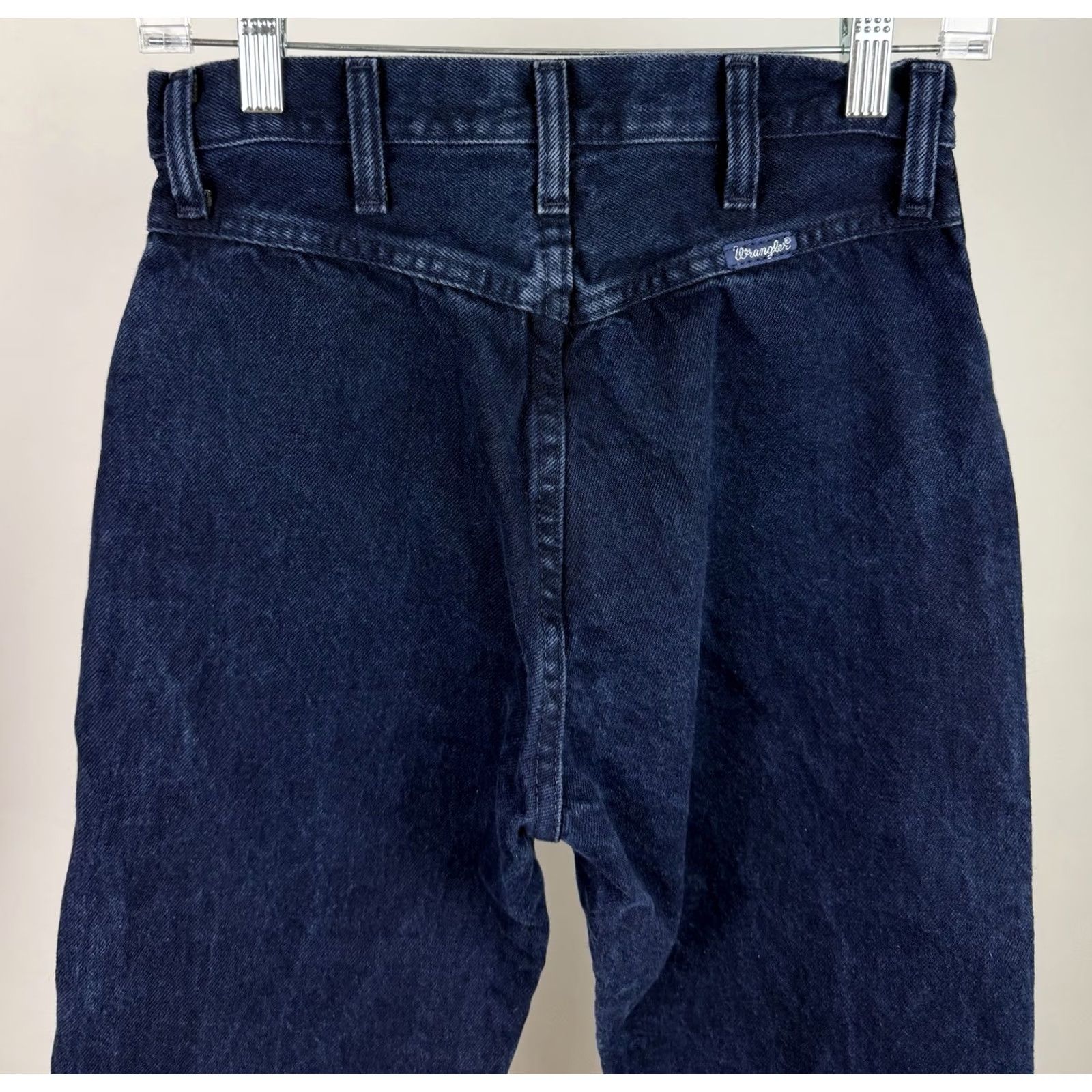 Wrangler VINTAGE Wrangler Jeans Womens 26x36 ACTUAL Dark Wash Denim Western Rodeo 90s Jeans Women 26x36 Blue 80s Rodeo Western Size 26" / US 2 / IT 38 - 7 Thumbnail
