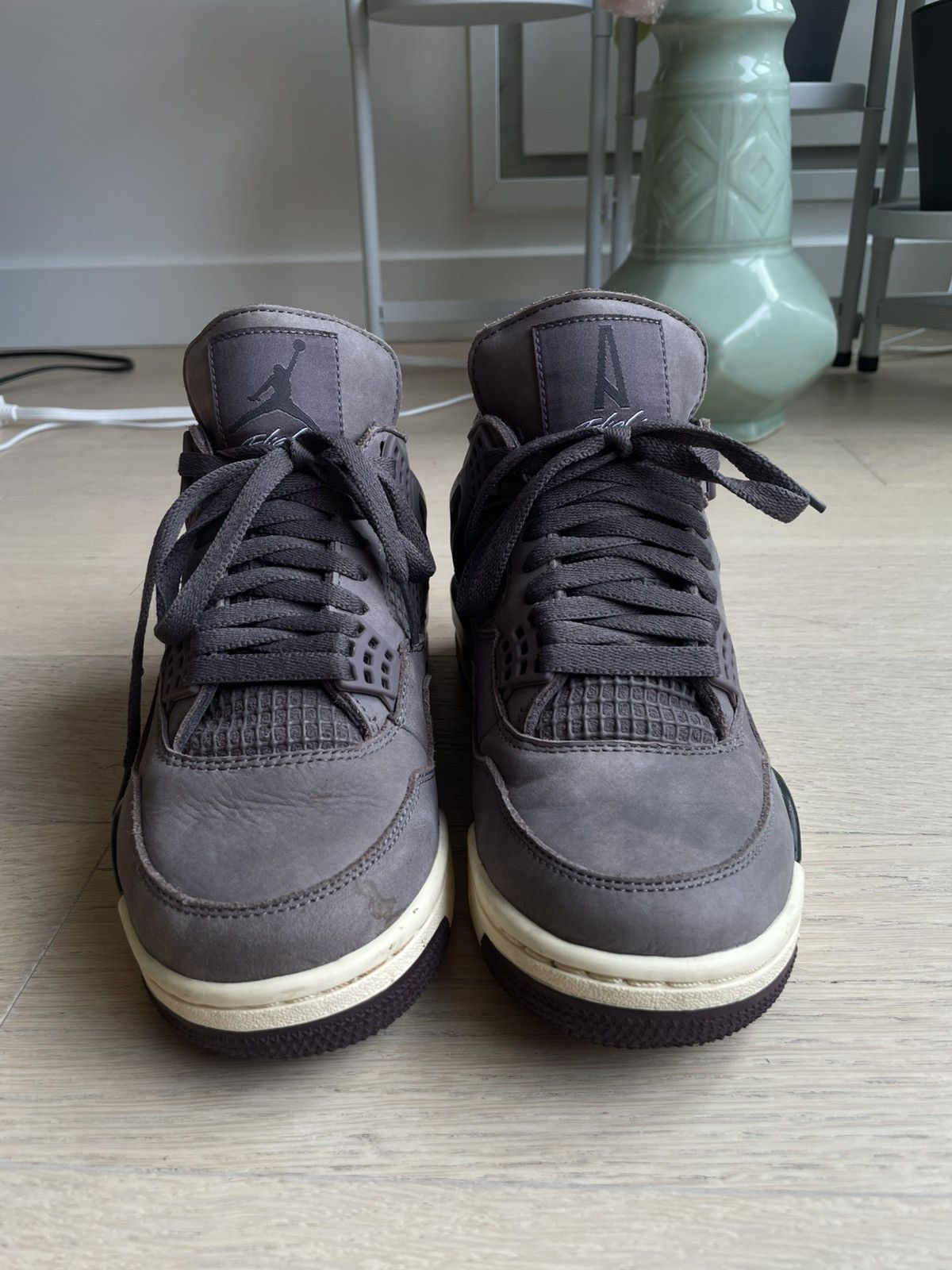 A Ma Maniere × Nike Jordan 4 Retro SP A Ma Maniére Violet Ore Size US 5 / IT 35 - 2 Thumbnail