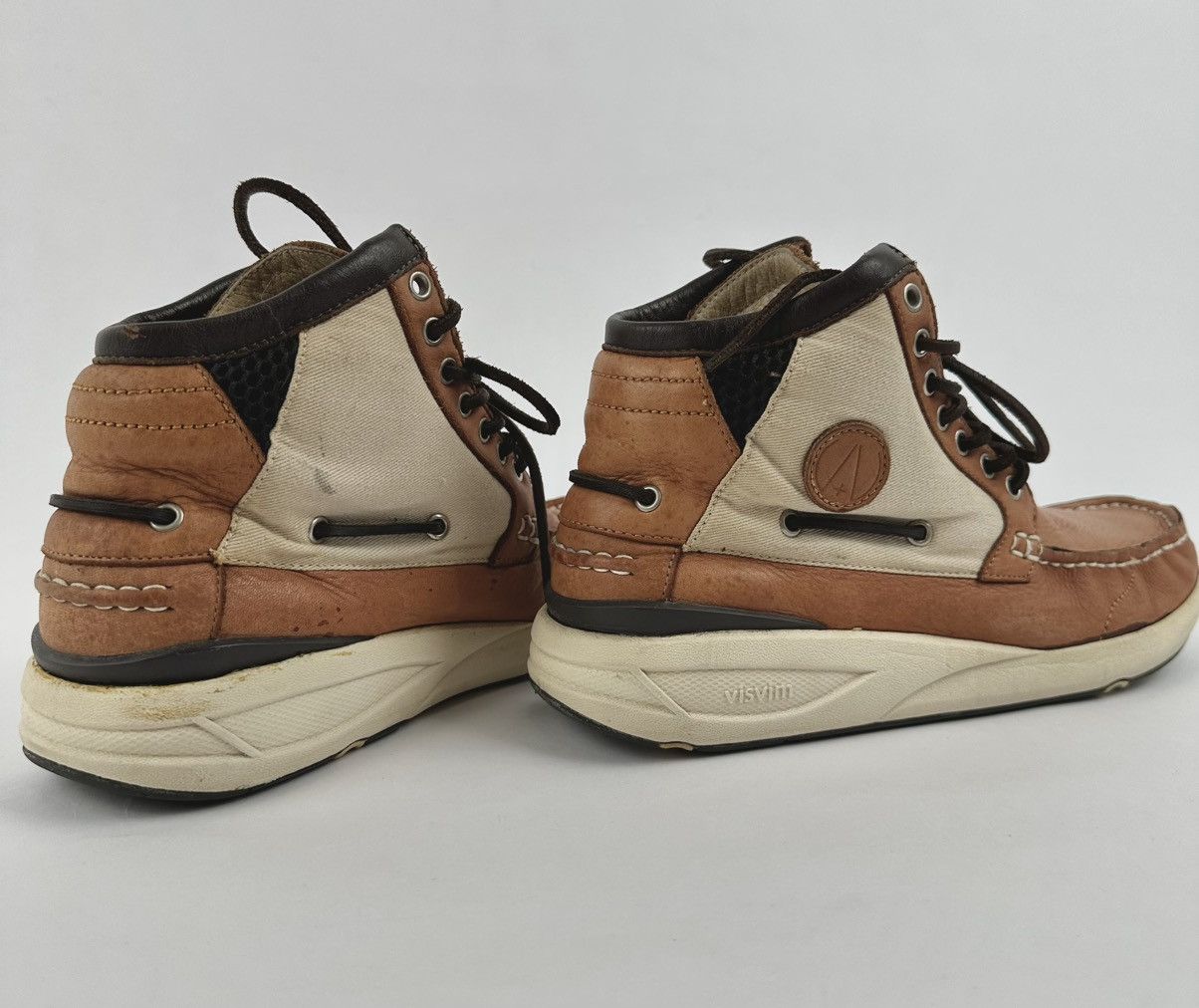 Visvim Visvim - High-top Leather Sneaker Size US 8 / EU 41 - 8 Thumbnail