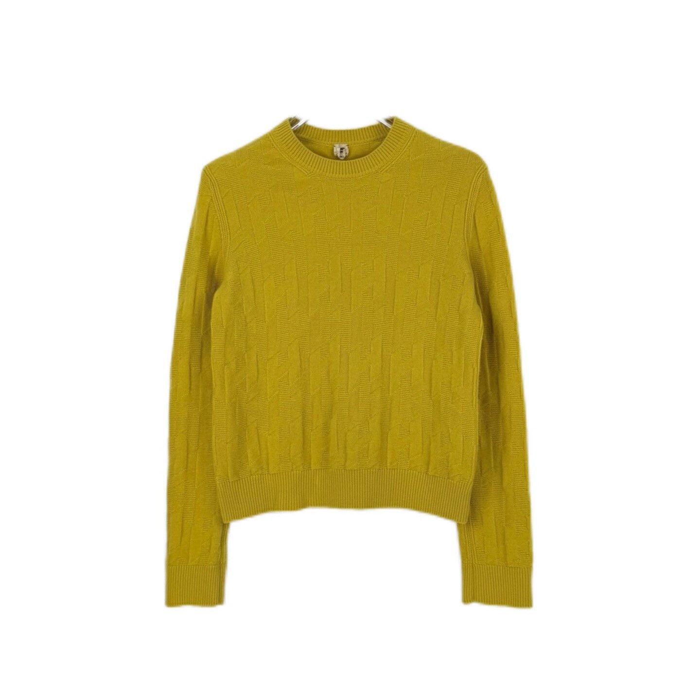 Hermes hermes yellow wool sweater with tags Size US M / EU 48-50 / 2 - 1 Thumbnail