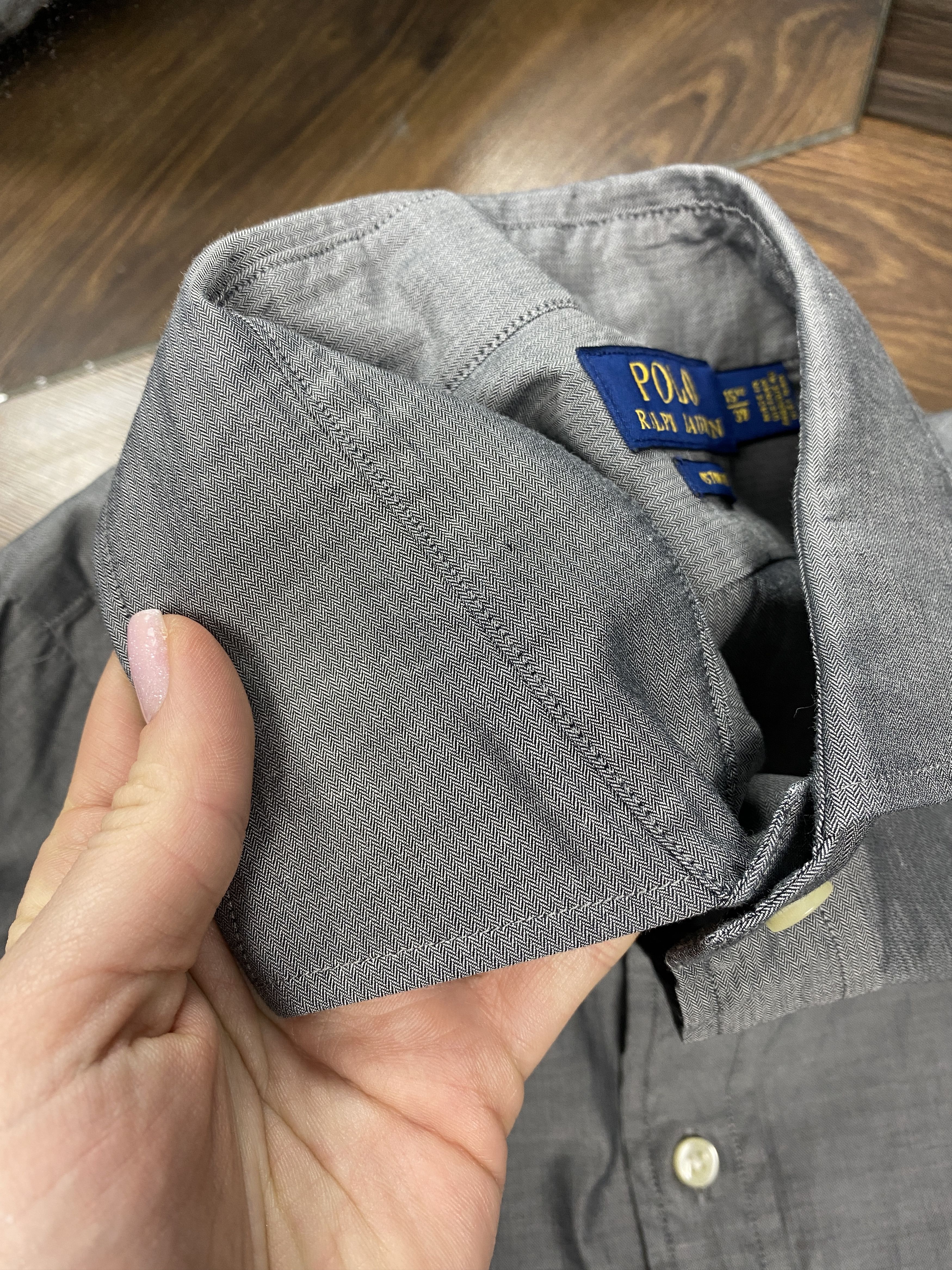 Polo Ralph Lauren × Ralph Lauren × Vintage Polo Ralph Lauren Vintage Long Sleeve Shirt y2k Size US L / EU 52-54 / 3 - 5 Thumbnail
