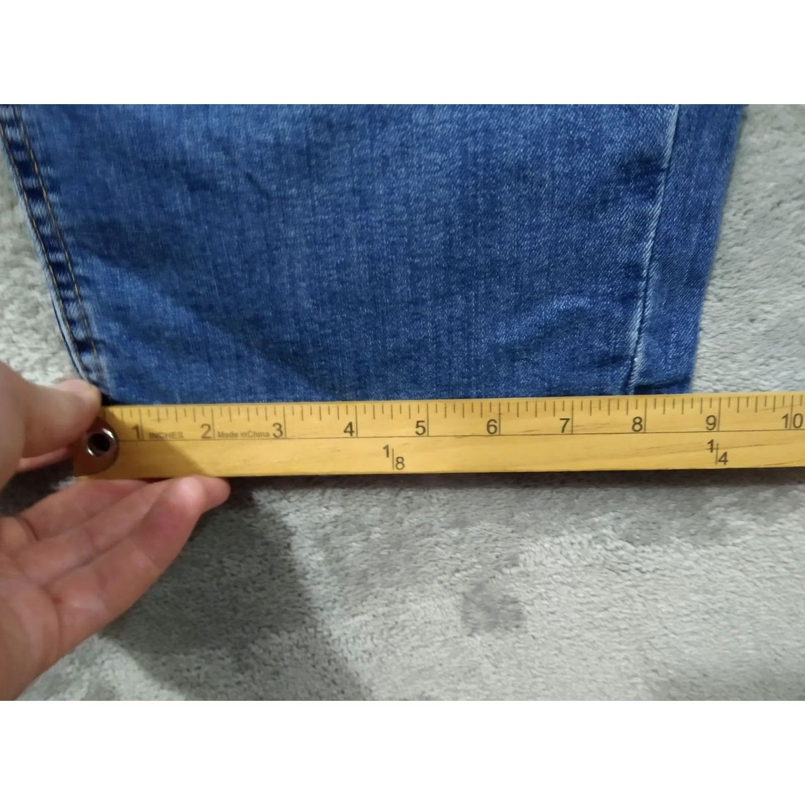 Levi's Levi's 541 Jeans Mens 40x32 Blue Denim Athletic Taper Stretch Medium Wash Jeans Mens Regular 40 Blue Denim 5-Pocket Size US 40 / EU 56 - 6 Thumbnail