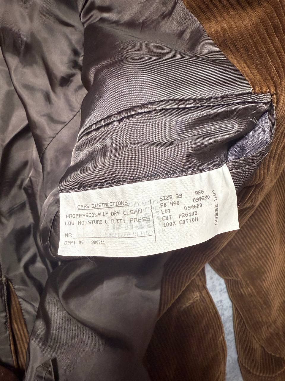 Polo Ralph Lauren Polo ralph lauren vintage velvet blazer made in USA Size 40S - 8 Thumbnail