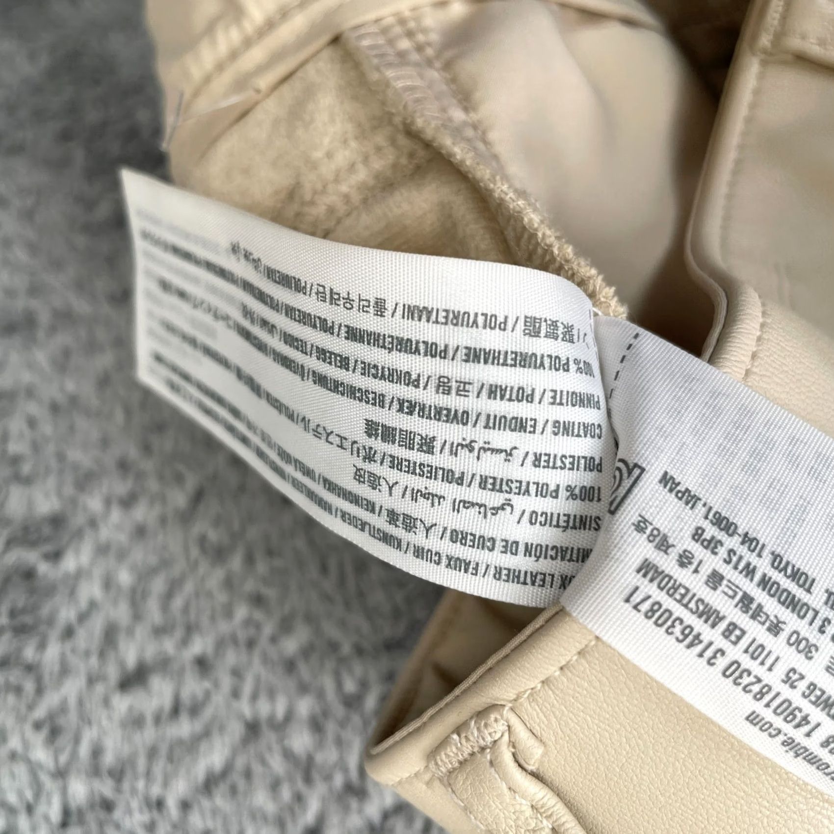 Abercrombie & Fitch VINTAGE Abercrombie & Fitch Shorts Womens 26 Beige High Rise Lined 5-Pocket Chino City Preppy Casual Size 28" / US 6 / IT 42 - 5 Thumbnail