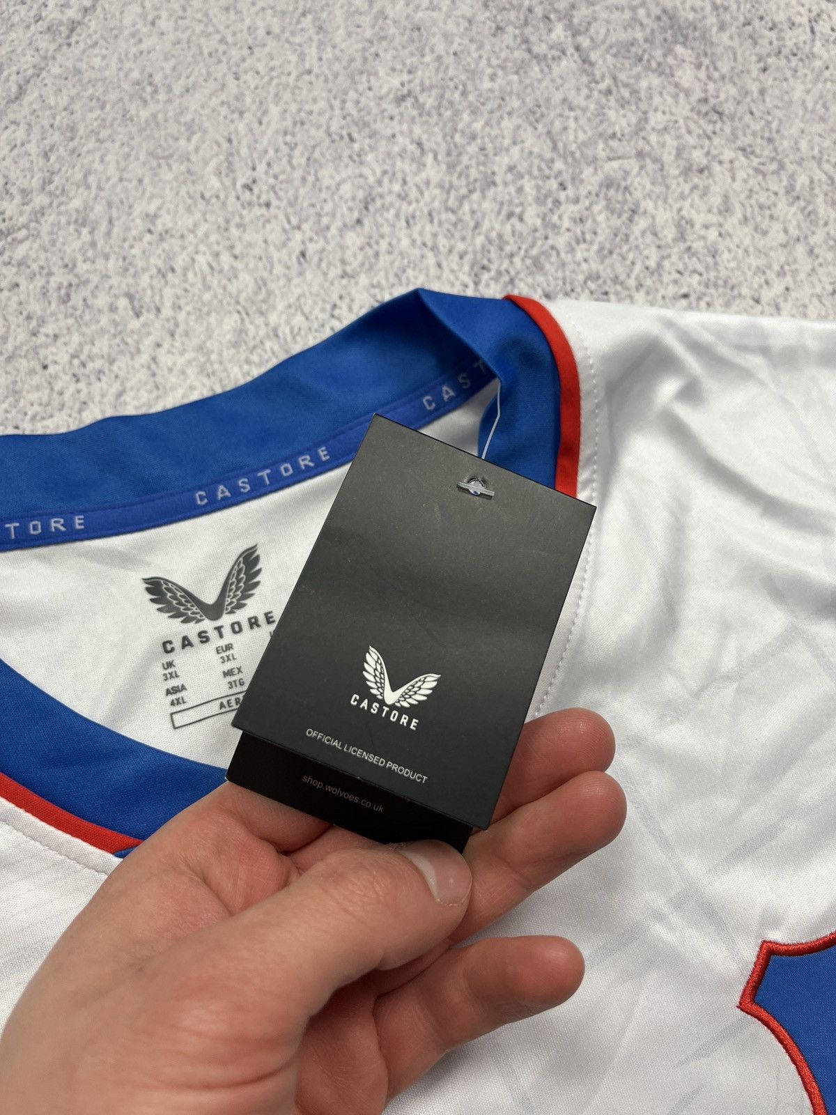 Other Glasgow Rangers 2024/25 Away Football Shirt Soccer Jersey Size US XXL / EU 58 / 5 - 7 Thumbnail