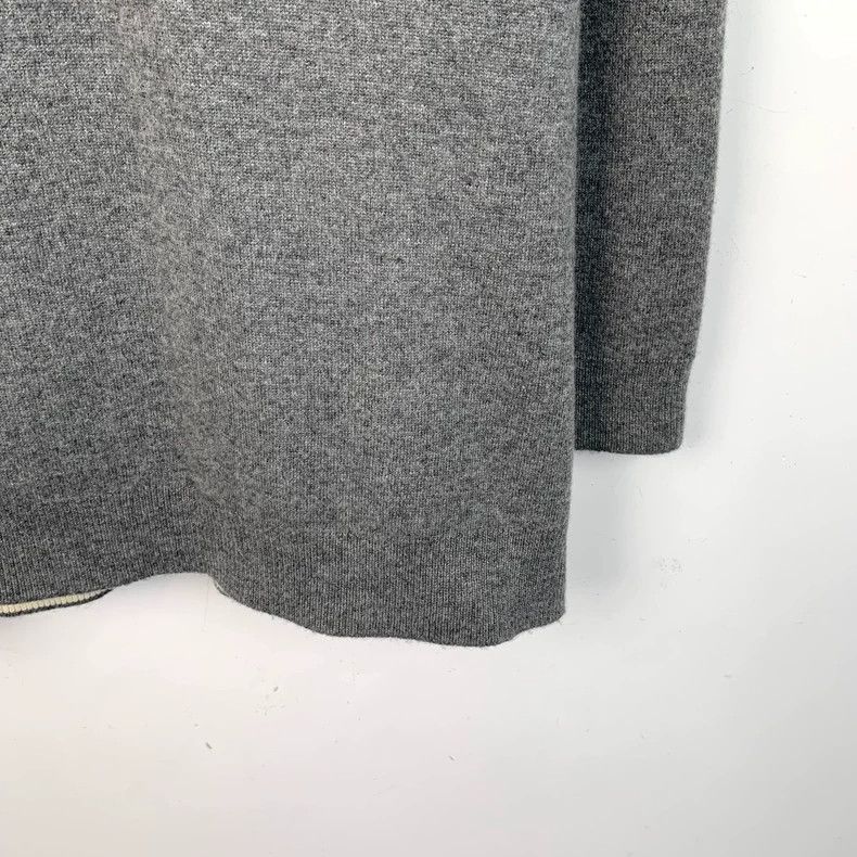 Dior Dior Gray logo printed cashmere hooded long-sleeved sweate Size XS / US 0-2 / IT 36-38 - 4 Thumbnail