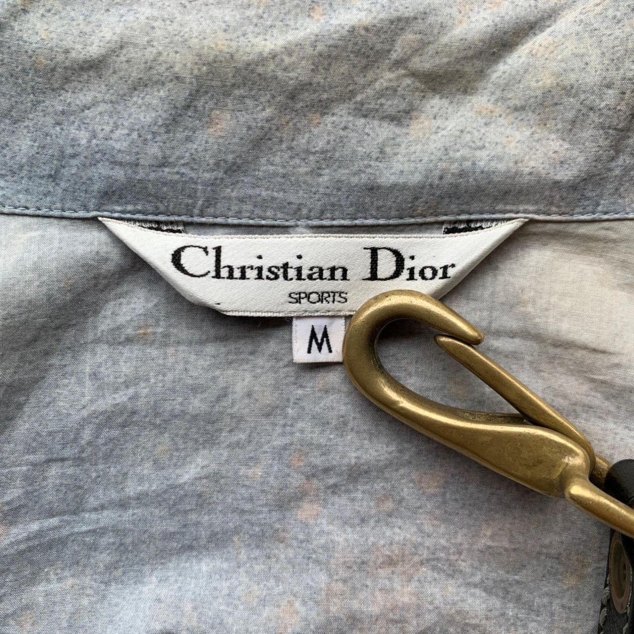 Christian Dior Monsieur × Vintage Vintage Christian Dior Sports Loop Collar Printed Shirt Size M / US 6-8 / IT 42-44 - 9 Thumbnail
