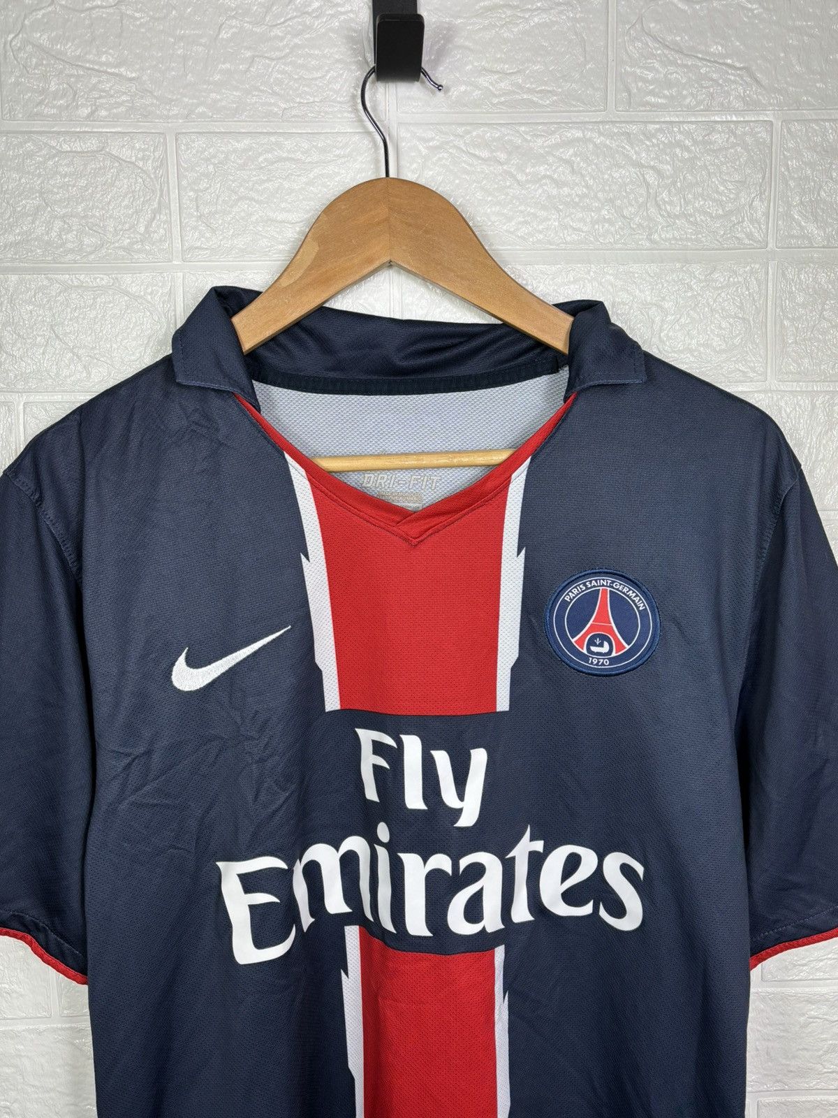 Nike PSG PARIS SAINT GERMAIN 2010/2011 HOME FOOTBALL JERSEY Size US L / EU 52-54 / 3 - 3 Thumbnail