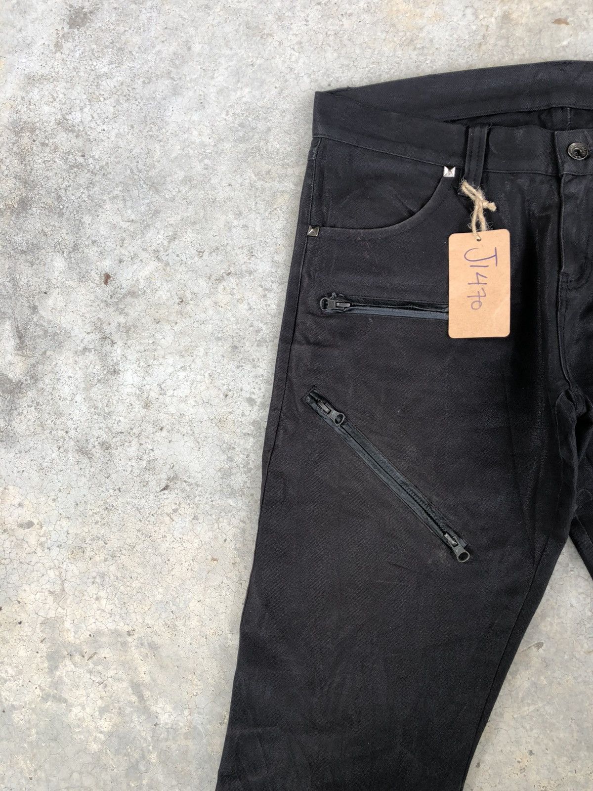 If Six Was Nine Semantic Design Flared Jeans Wax Jeans Size US 32 / EU 48 - 4 Thumbnail