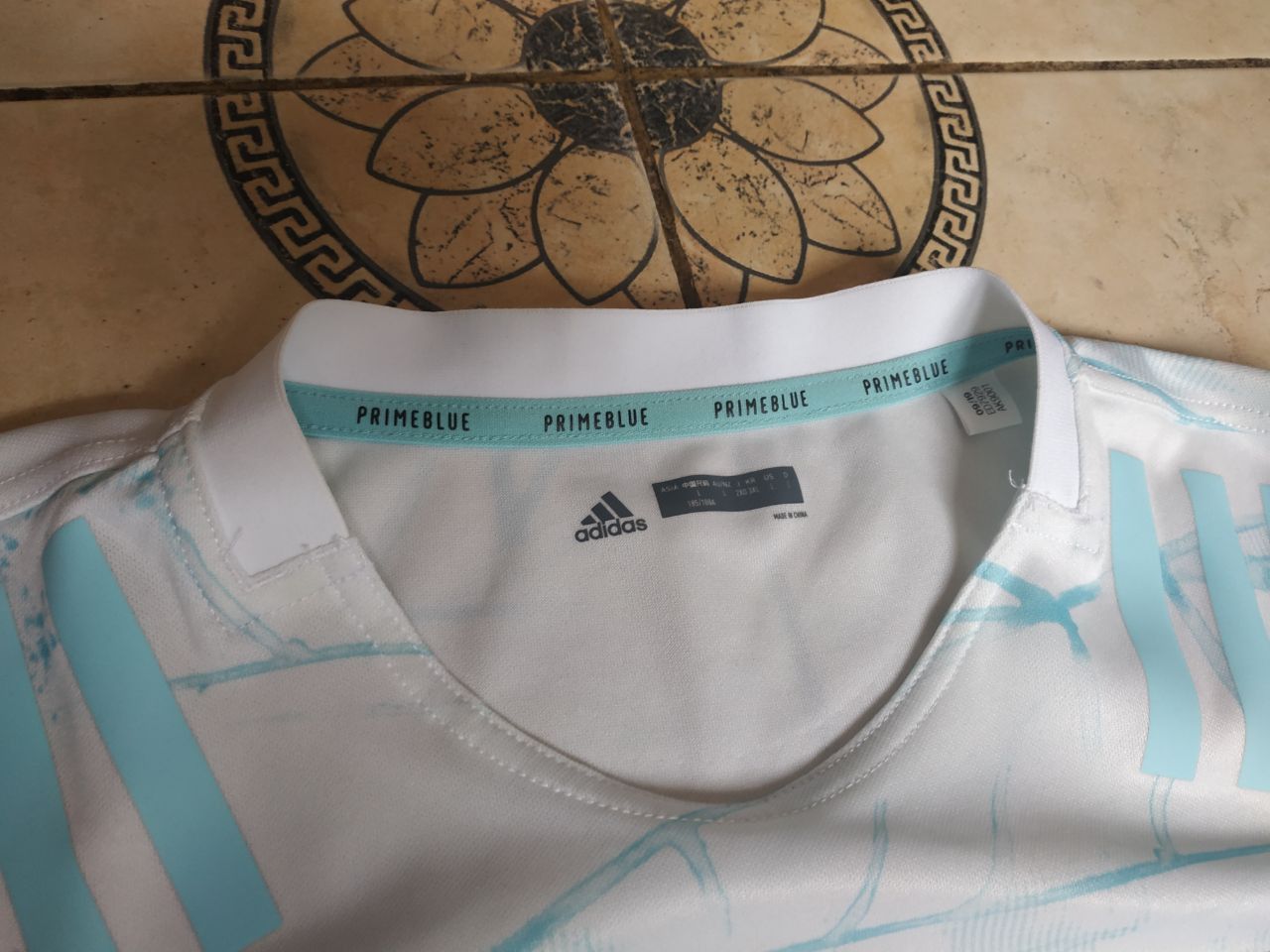 Adidas Adidas Auckland Blues 2021 Away Rugby Jersey Primeblue Size US L / EU 52-54 / 3 - 13 Thumbnail