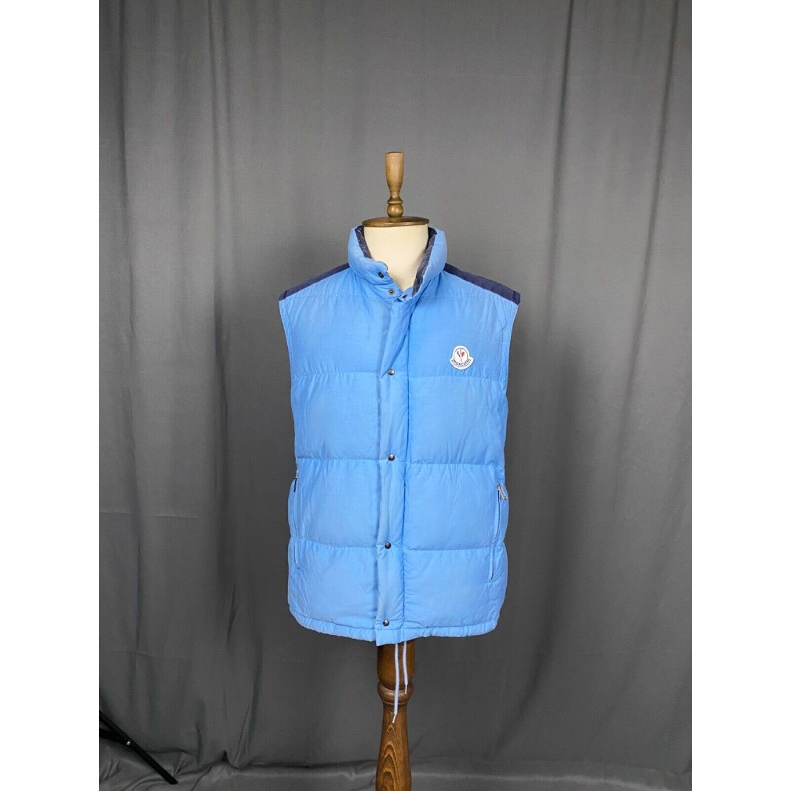 Moncler RARE! Moncler Monckler Grenoble VTG Blue Down Insulated Puf Size US L / EU 52-54 / 3 - 10 Thumbnail