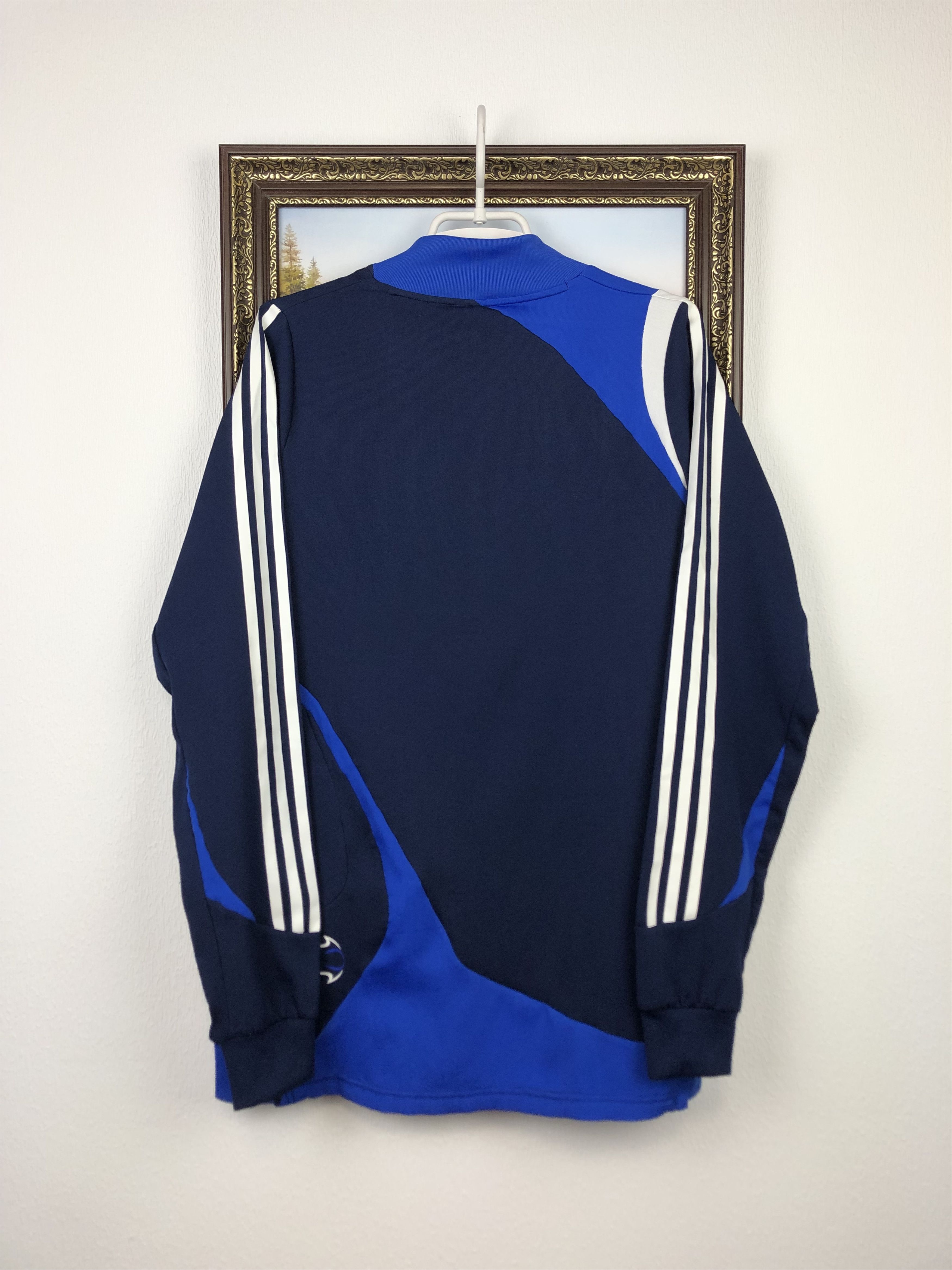 Adidas Vintage Chelsea Football Jacket Sweatshirt Player Issue Size US L / EU 52-54 / 3 - 9 Thumbnail
