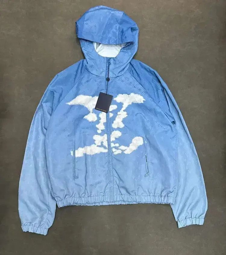 Louis Vuitton Sz 56 Louis Vuitton by Virgil Cloud Logo Print Jacket-2507 Size US XL / EU 56 / 4 - 7 Thumbnail
