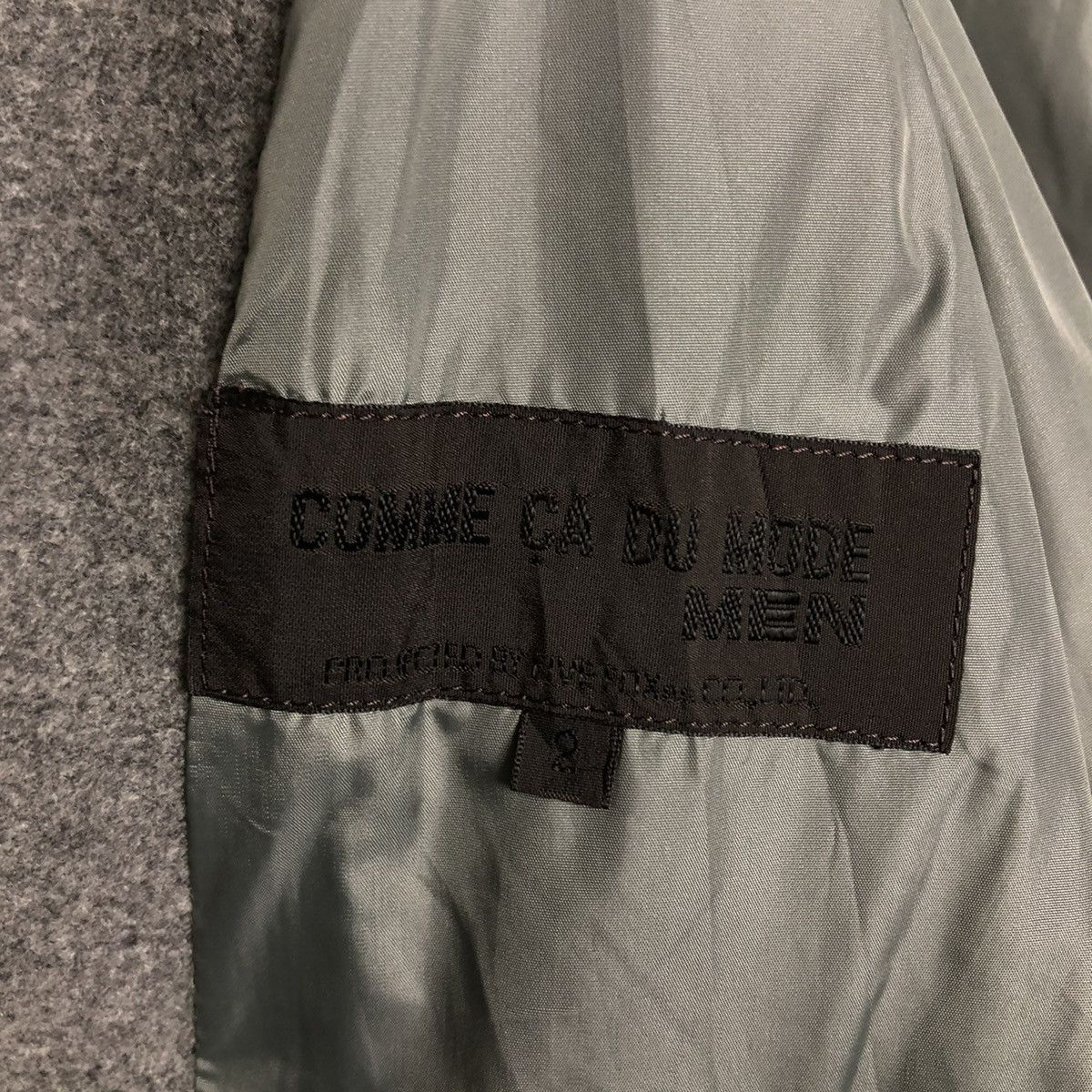 Comme Ca Ism 🔥VINTAGE BIKER LONG JACKET WOOL COMME CA ISM MINK FUR HOODIE Size US M / EU 48-50 / 2 - 20 Thumbnail