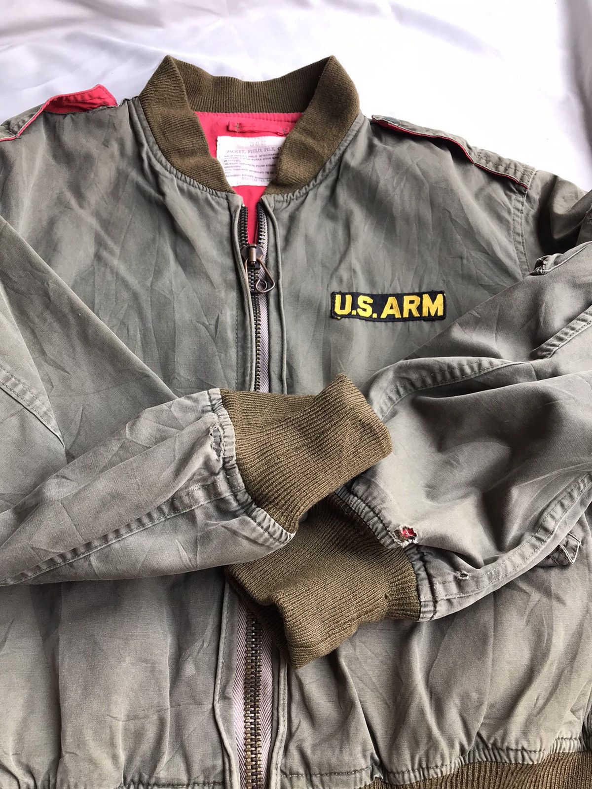 Vintage Vintage Field Pile Bomber Jacket Size US M / EU 48-50 / 2 - 6 Thumbnail