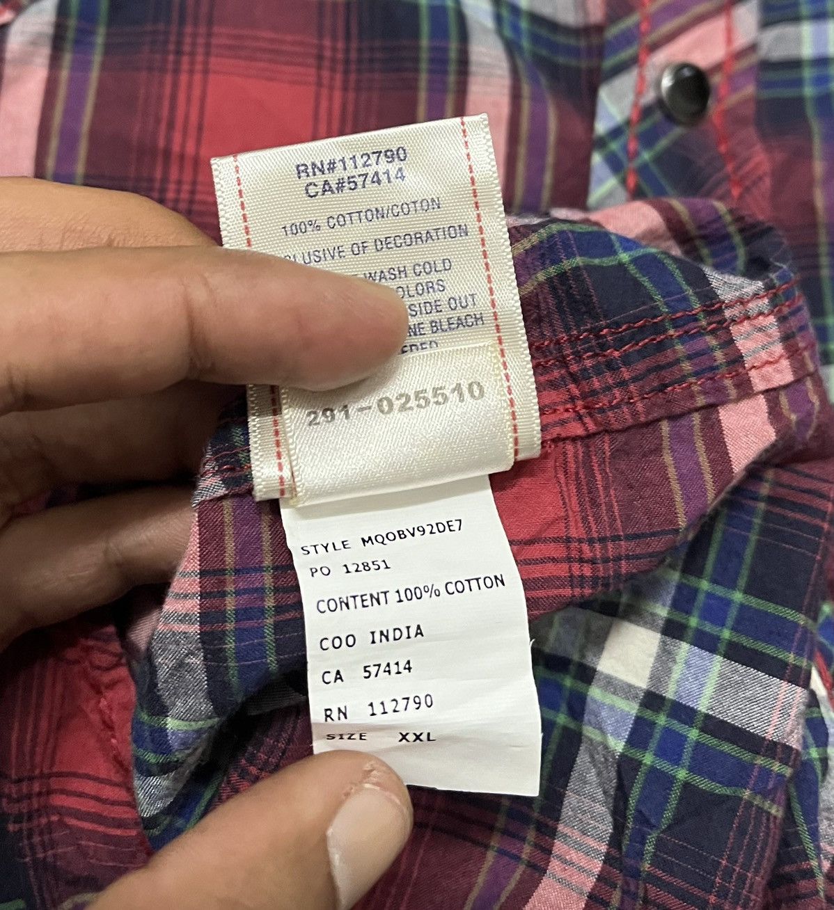 True Religion TRUE RELIGION Western Flannel Rare Button Up Shirt Size US XL / EU 56 / 4 - 12 Thumbnail