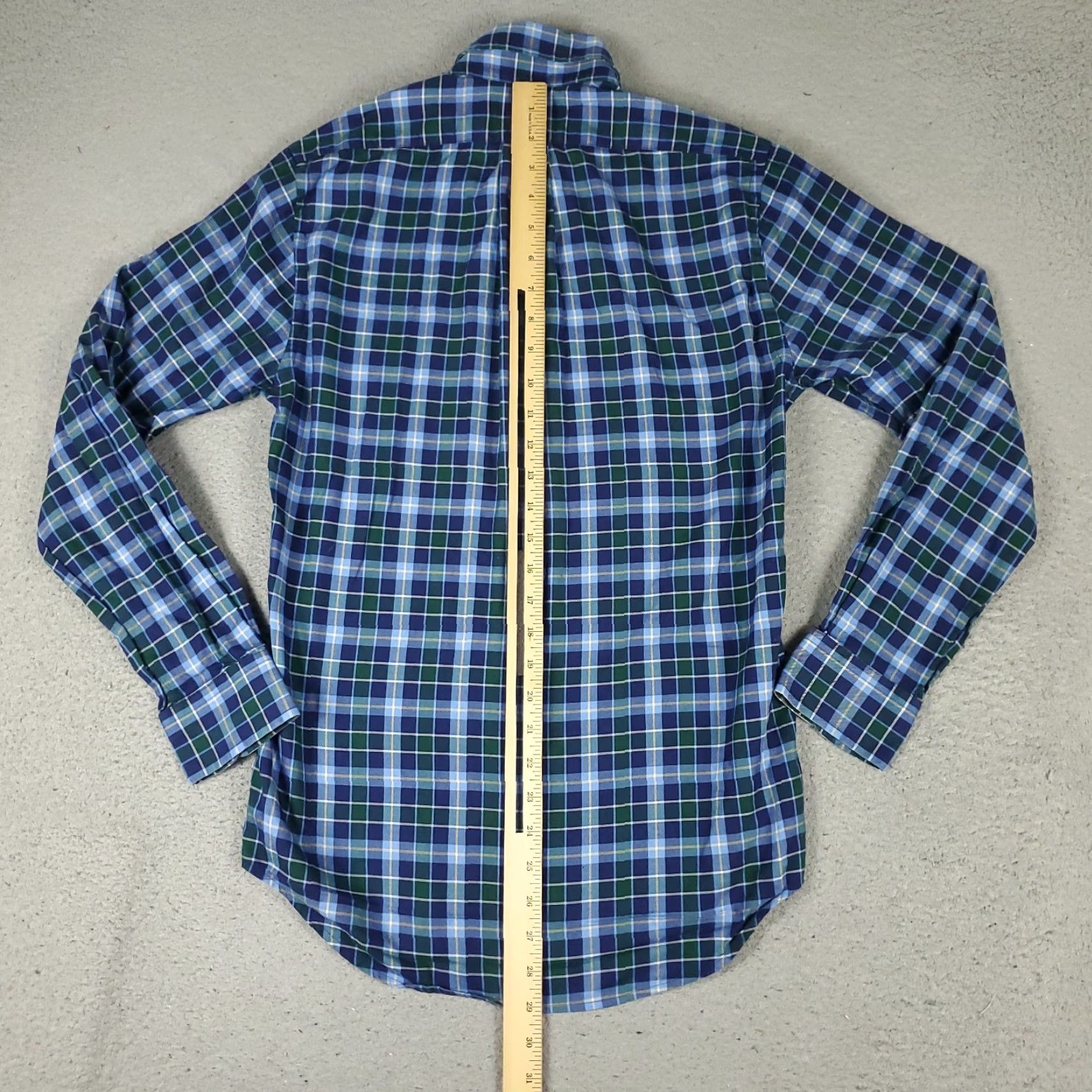 Vineyard Vines Vineyard Vines Shirt Mens XS Blue Plaid Slim Fit Casual Button Up Long Sleeve Size US XS / EU 42 / 0 - 3 Thumbnail