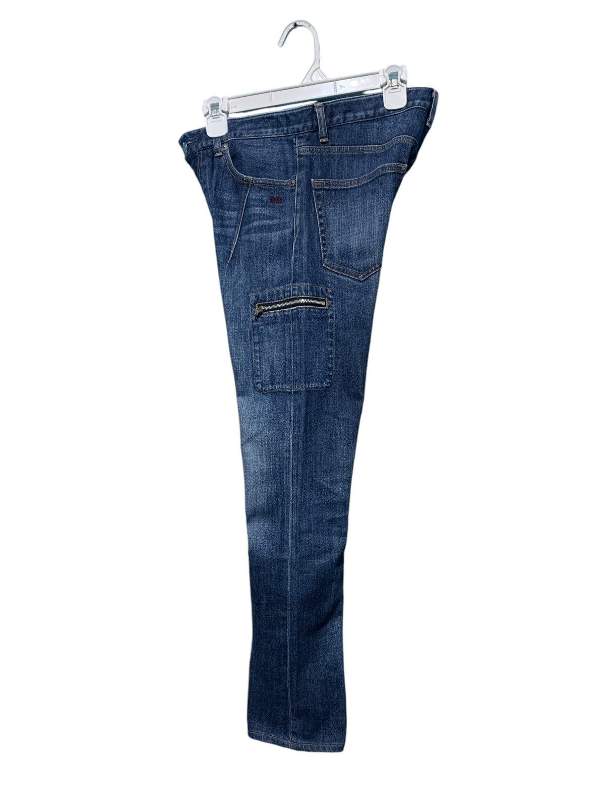 Jun Takahashi Jun Takahashi Undercover side zipped pocket denim jeans Size US 30 / EU 46 - 10 Thumbnail