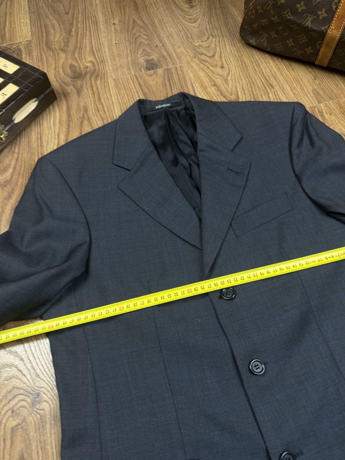 Yves Saint Laurent Vintage wool blazer Yves Saint Laurent original luxury item Size 48R - 5 Thumbnail