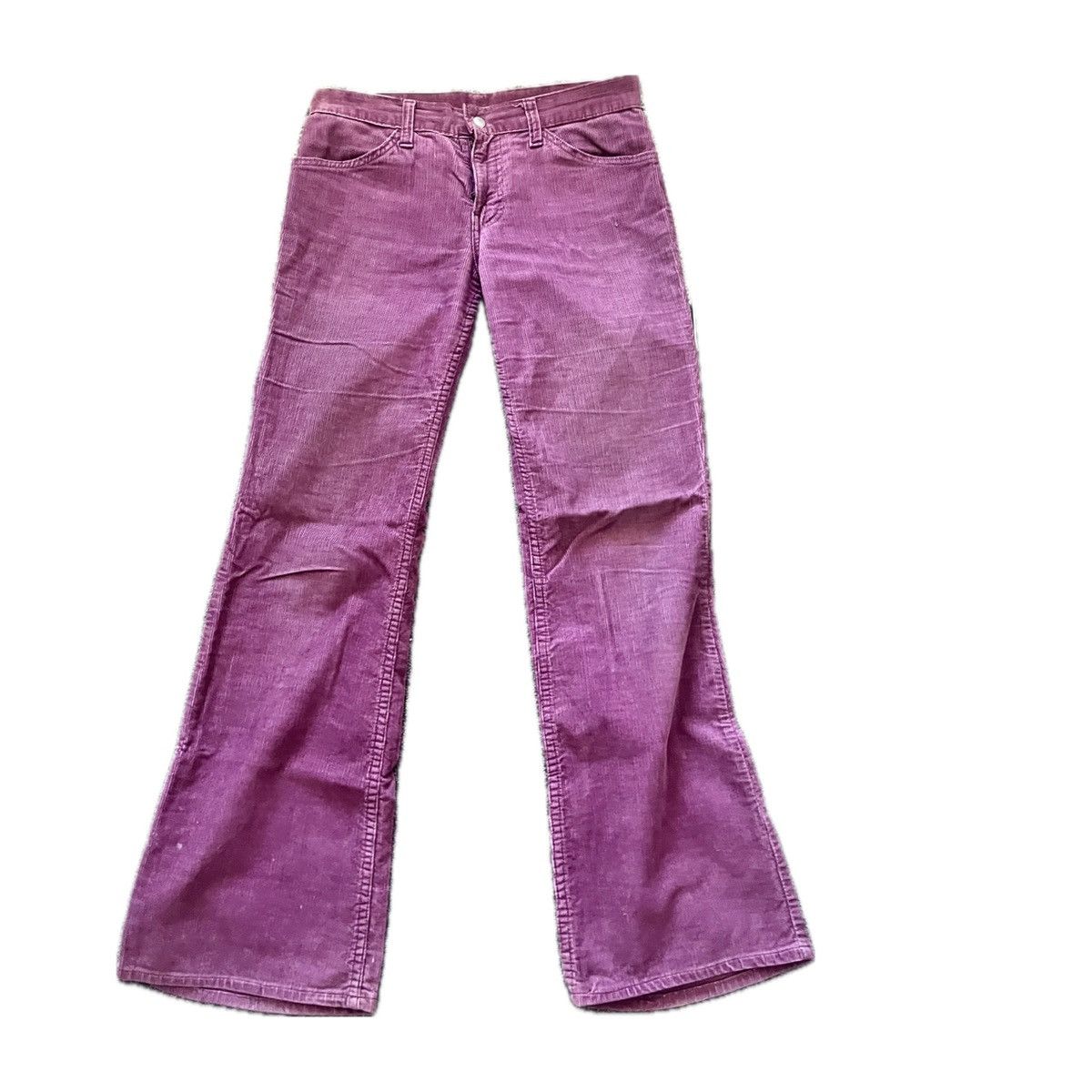 Levi's Vintage Clothing 1960’s Vintage Lavender Corduroys Levis for Gals White Label Size 27" / US 4 / IT 40 - 10 Thumbnail