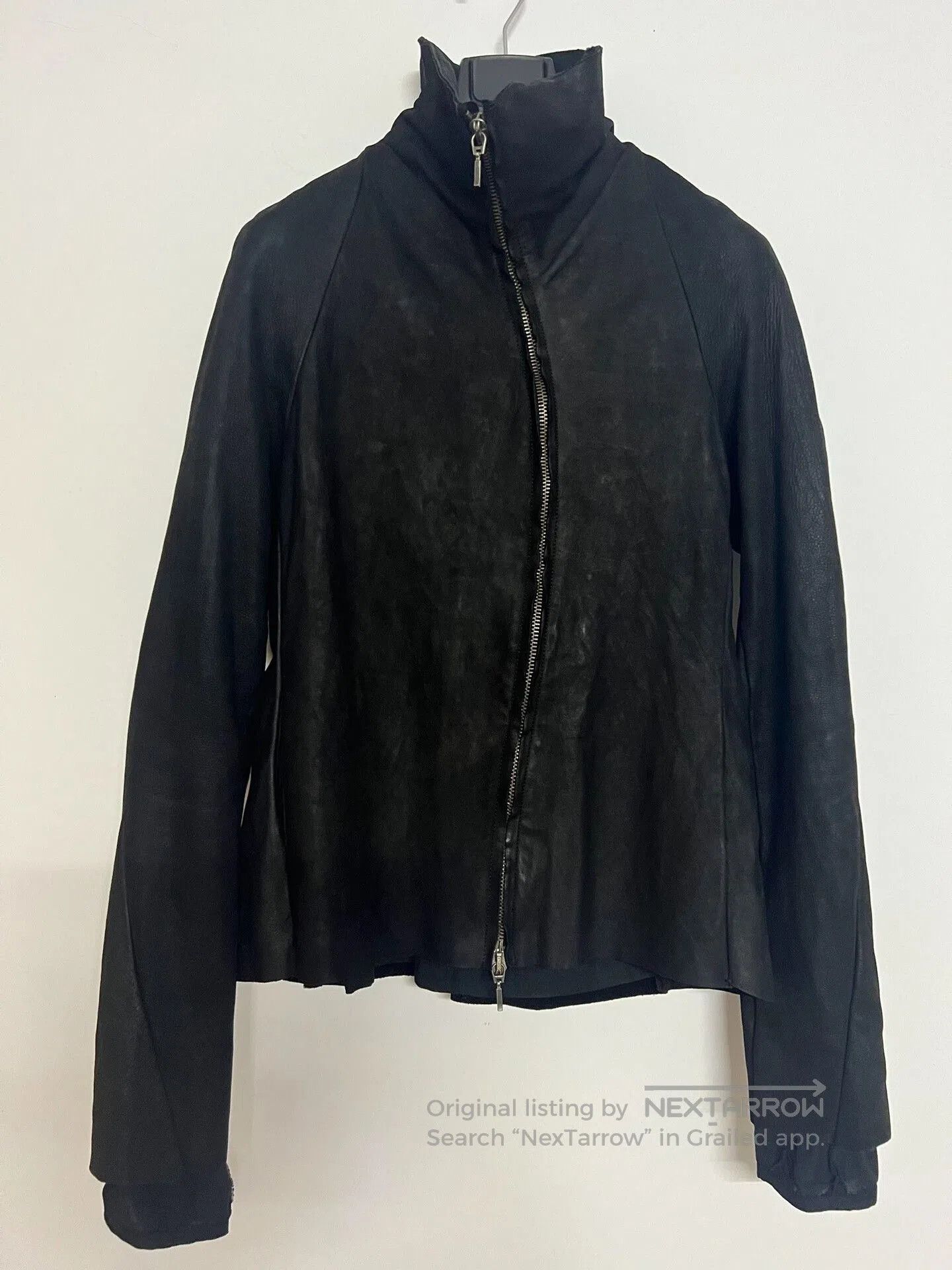 Obscur Black Leather Jacket by Obscur. Size US S / EU 44-46 / 1 - 1 Thumbnail