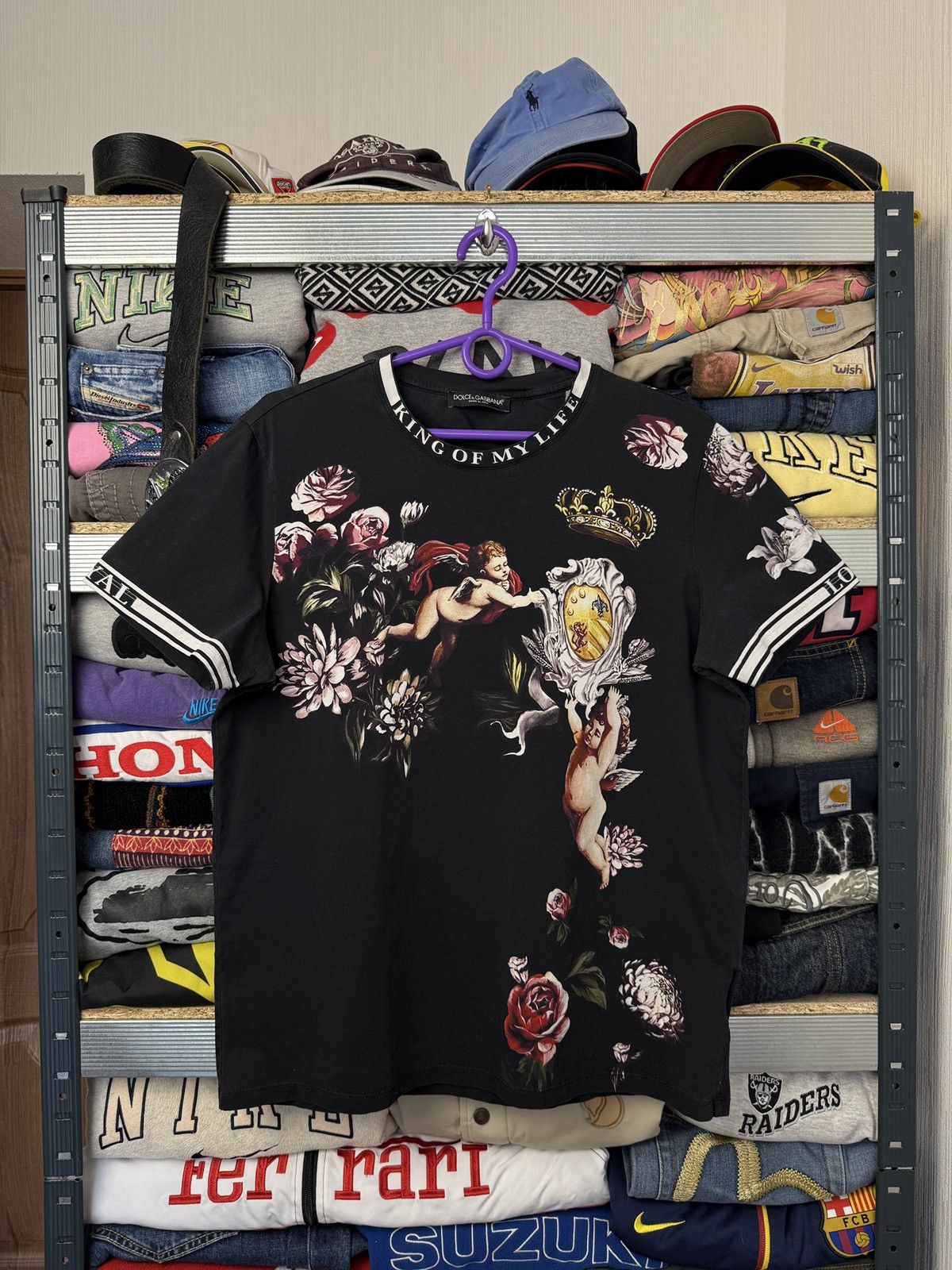 Dolce & Gabbana Dolce & Gabbana king of my life T-Shirt Size US M / EU 48-50 / 2 - 1 Thumbnail