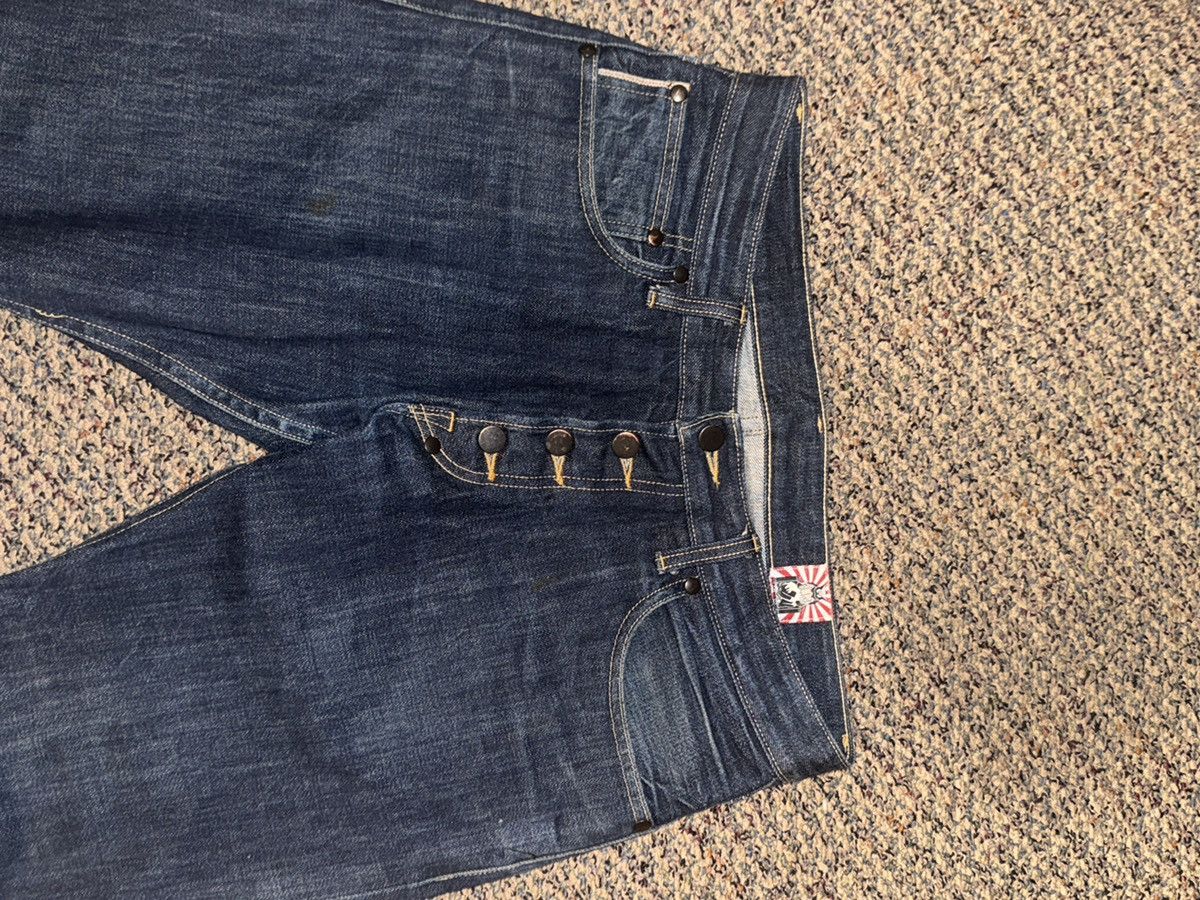 Japanese Brand HeeBee RARE Japanese Selvedge 14 oz denim 31x32 Size US 31 - 6 Thumbnail