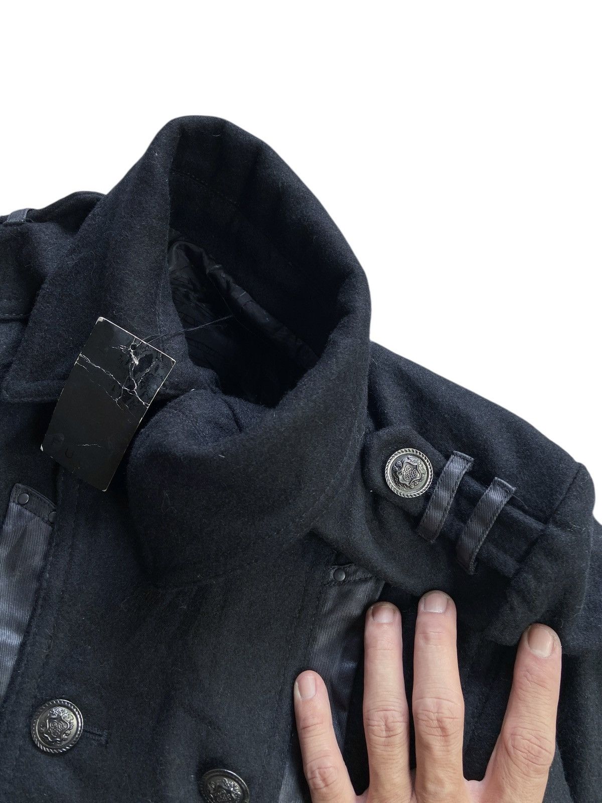 GOSTAR DE FUGA FUGA GOSTER DE FUGA DOUBLE BREAST GOTHIC WOOL JACKET Size US S / EU 44-46 / 1 - 6 Thumbnail