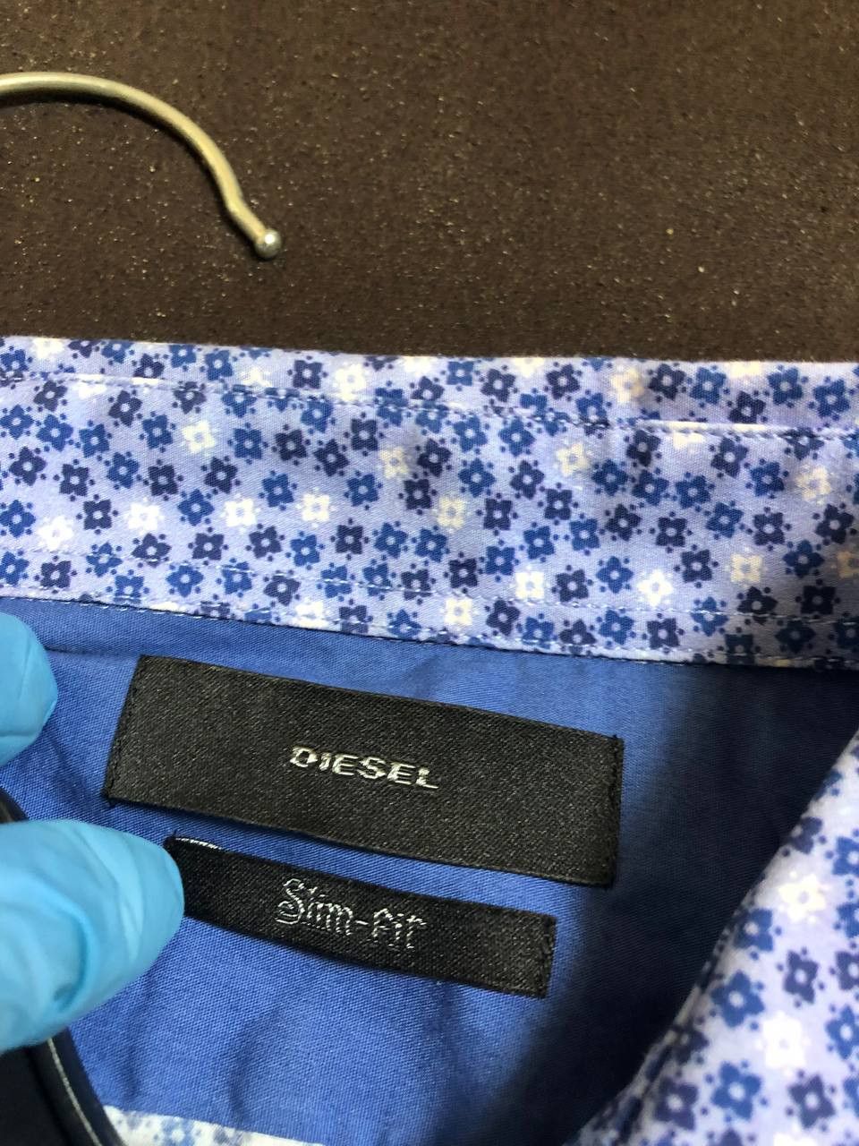 Diesel DIESEL FLOWER PRINT LONG SLEEVE SHIRT Size US M / EU 48-50 / 2 - 2 Thumbnail