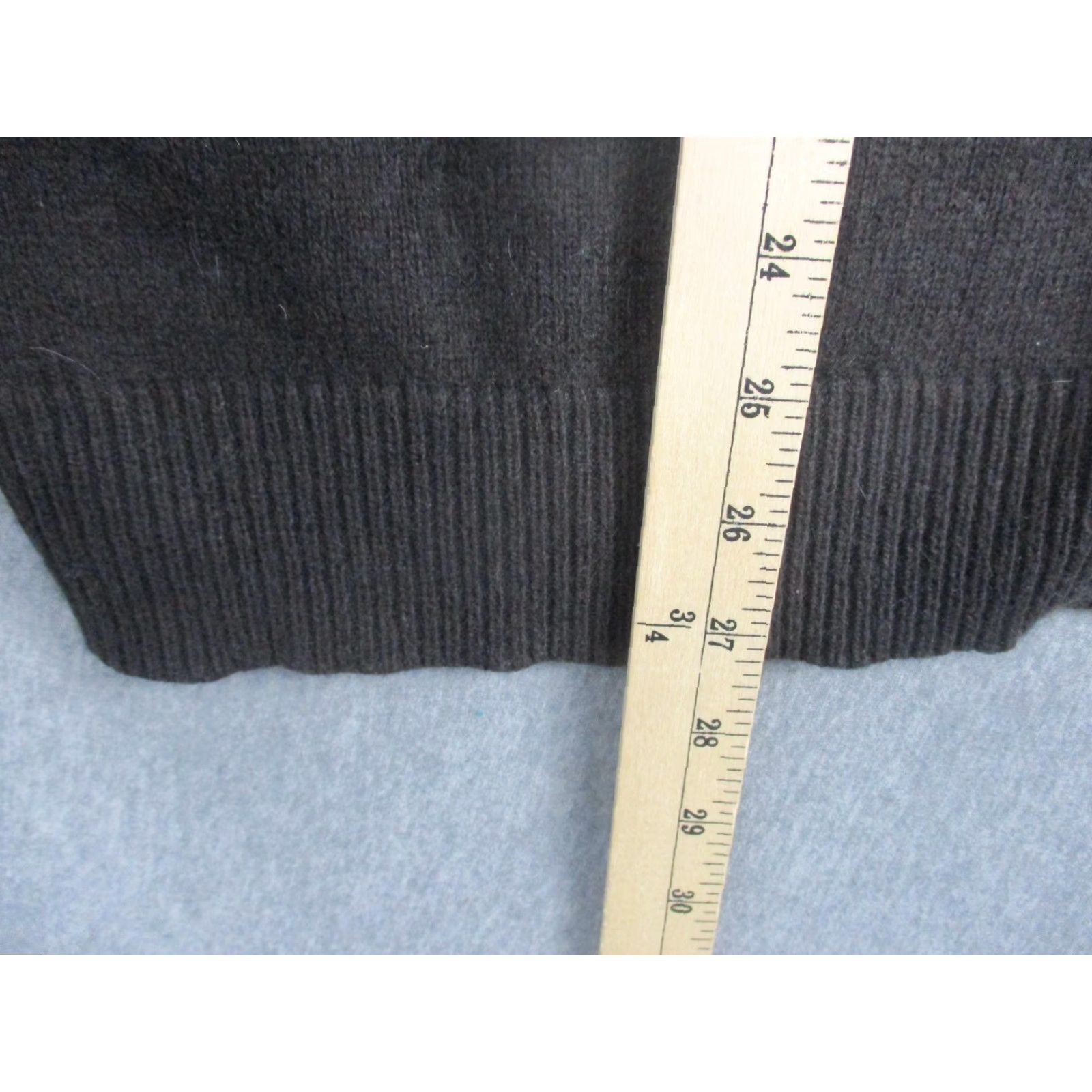 Banana Republic Banana Republic Sweater Mens L Brown Cotton Cashmere Angora V Neck Knit Pullover Slim Knit Solid VintageNone Size US L / EU 52-54 / 3 - 4 Thumbnail