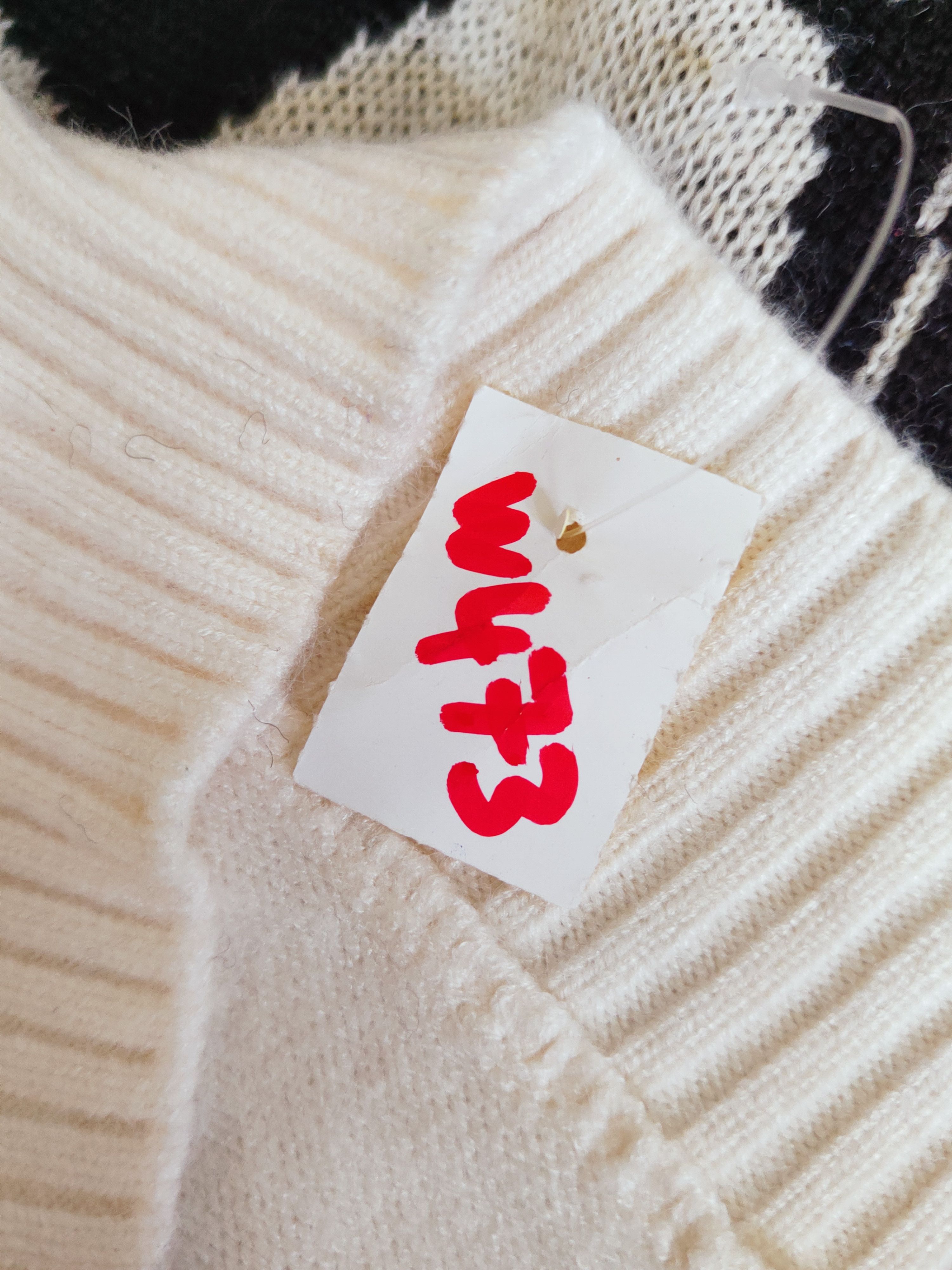 Japanese Brand × Vintage Grace Fulsmile Cream Knitwear Sweatshirts #W473 Size M / US 6-8 / IT 42-44 - 13 Thumbnail