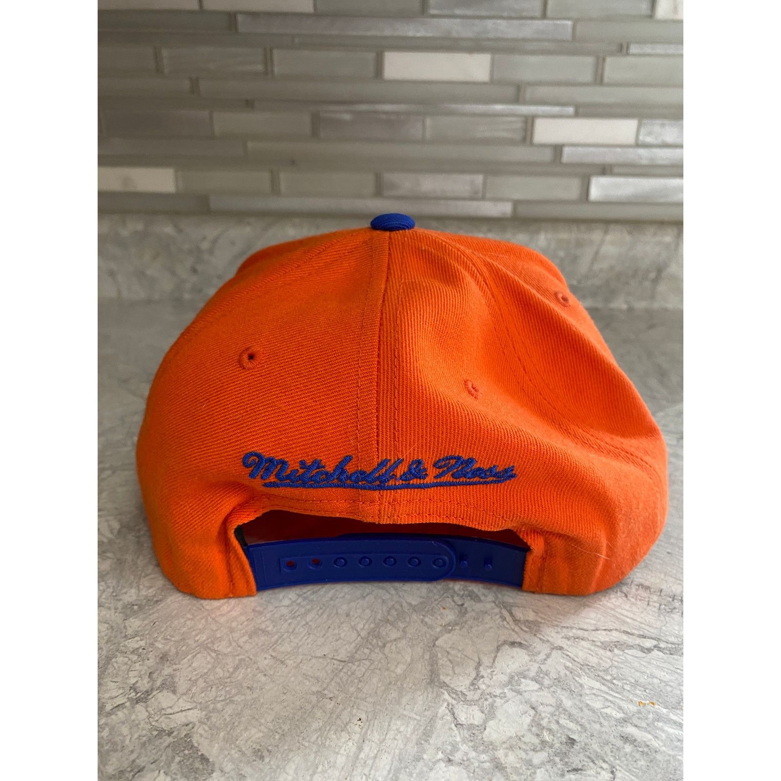 Mitchell & Ness New York Knicks Mitchell & Ness NBA Snapback Hat Size ONE SIZE - 5 Thumbnail