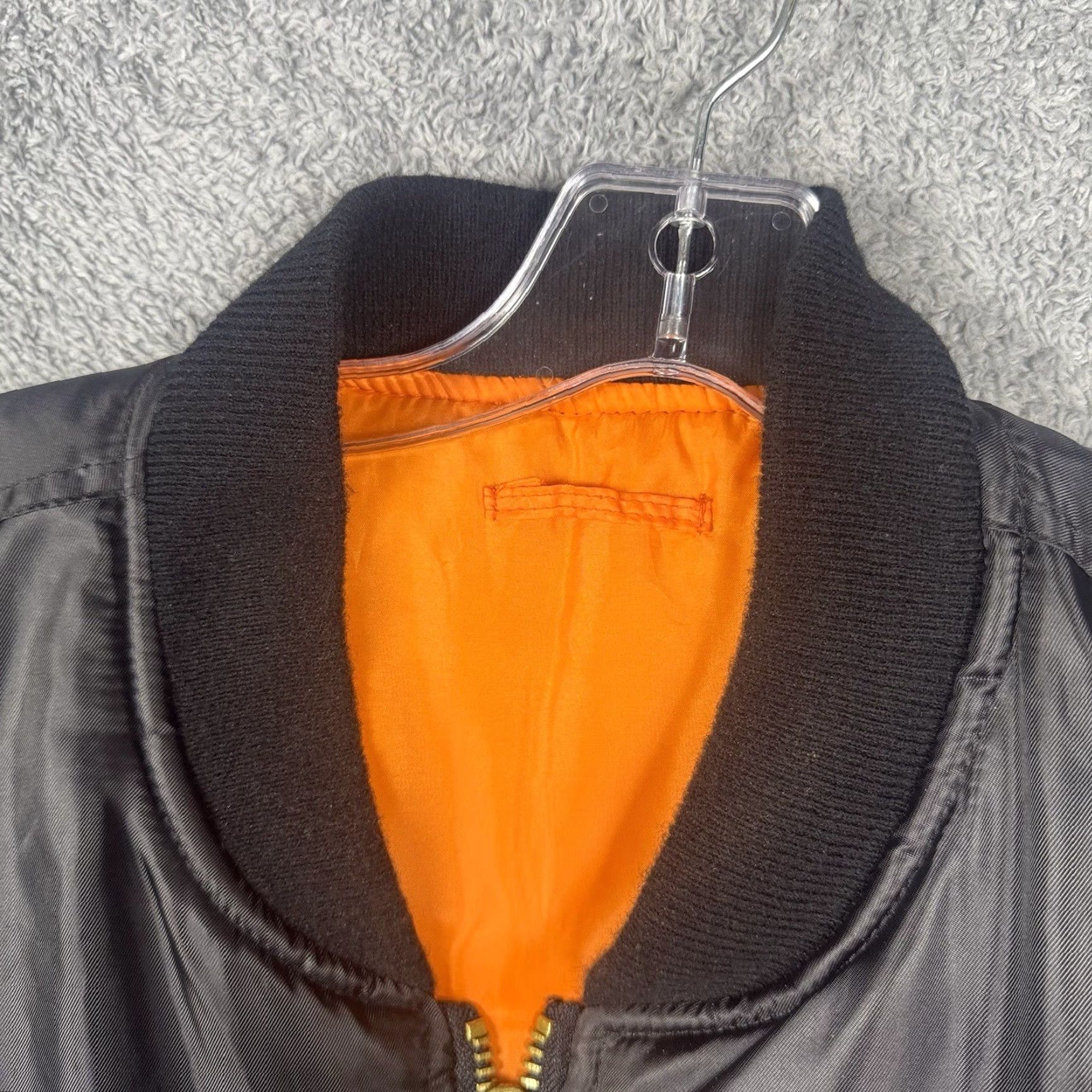 Rothco VINTAGE Rothco MA-1 Jacket Bomber Reversible Flight XL Men Black Size US XL / EU 56 / 4 - 6 Thumbnail