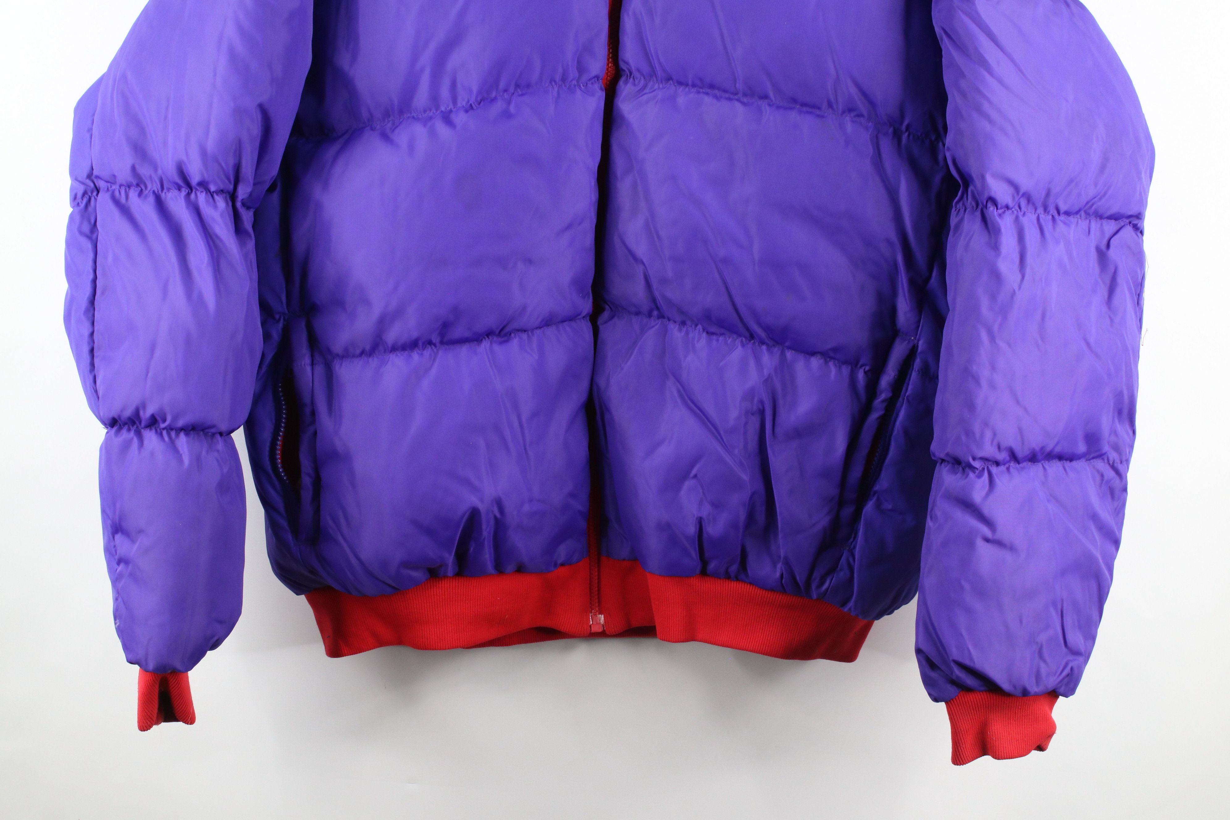 Columbia × Vintage Vintage 90s Columbia Spell Out Reversible Puffer Jacket Size US XXL / EU 58 / 5 - 3 Thumbnail