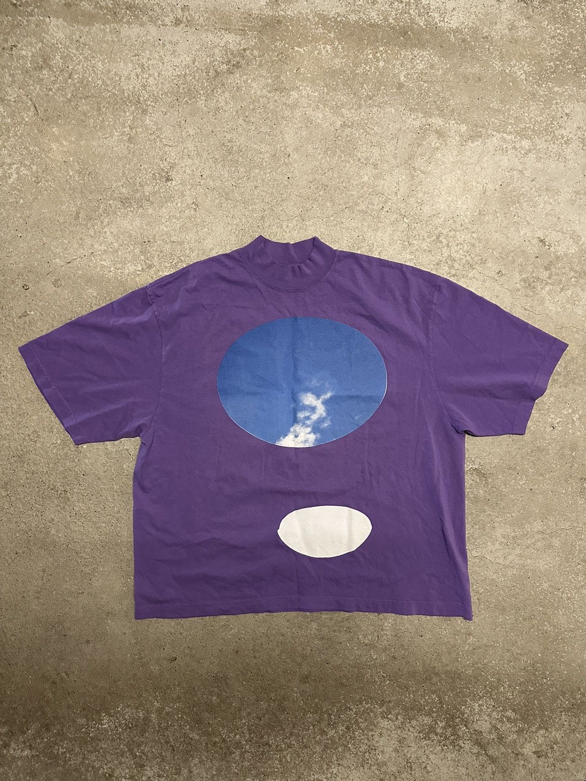 image of Cactus Plant Flea Market x Kanye West Cpfm Purple Tee Shirt, Men's (Size XL)